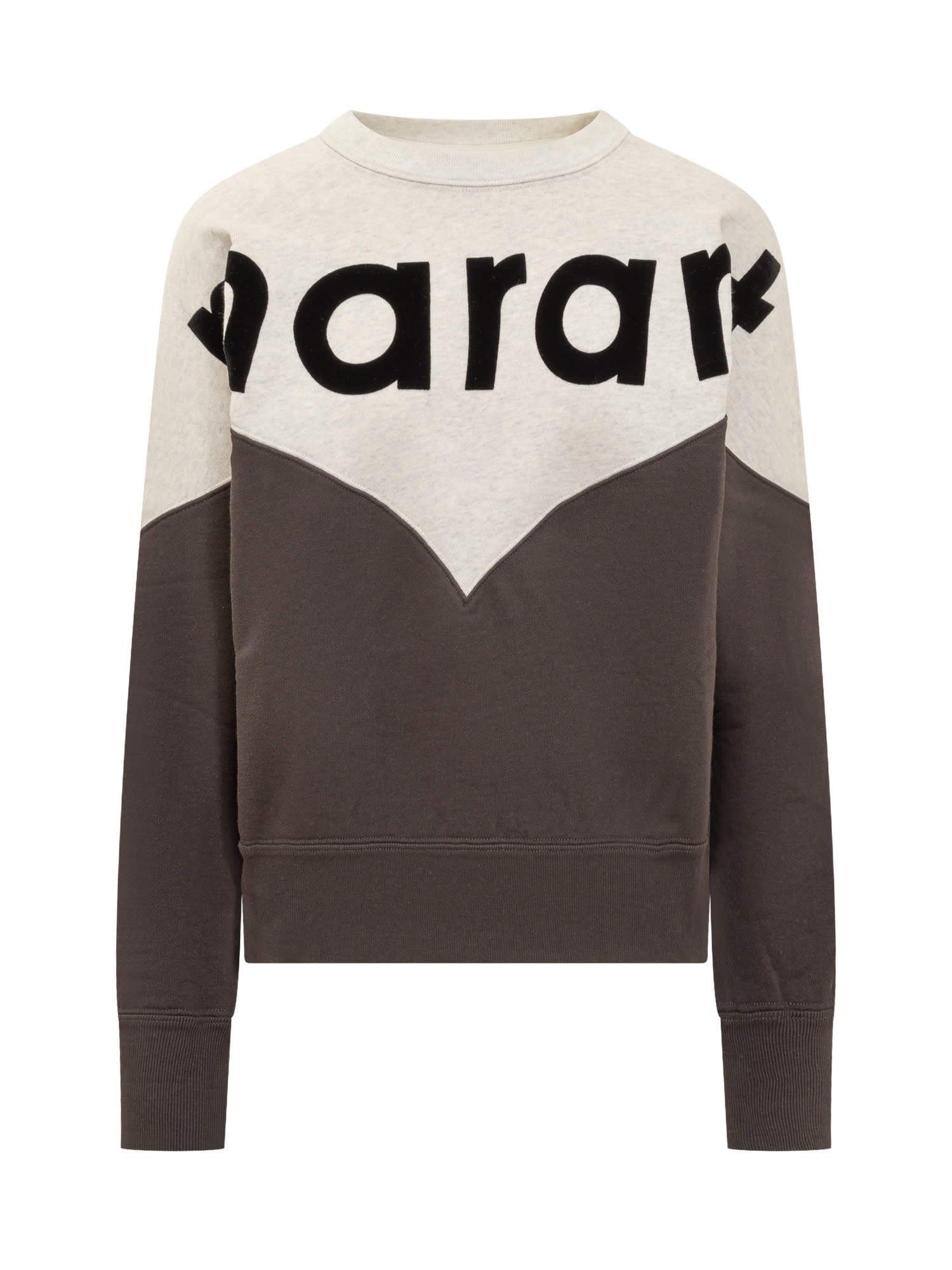 Marant Étoile Houston Sweatshirt With Flocked Logo