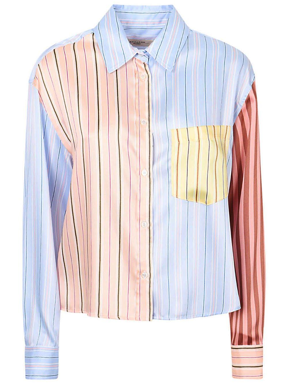 Max Mara Suez Striped Twill Shirt