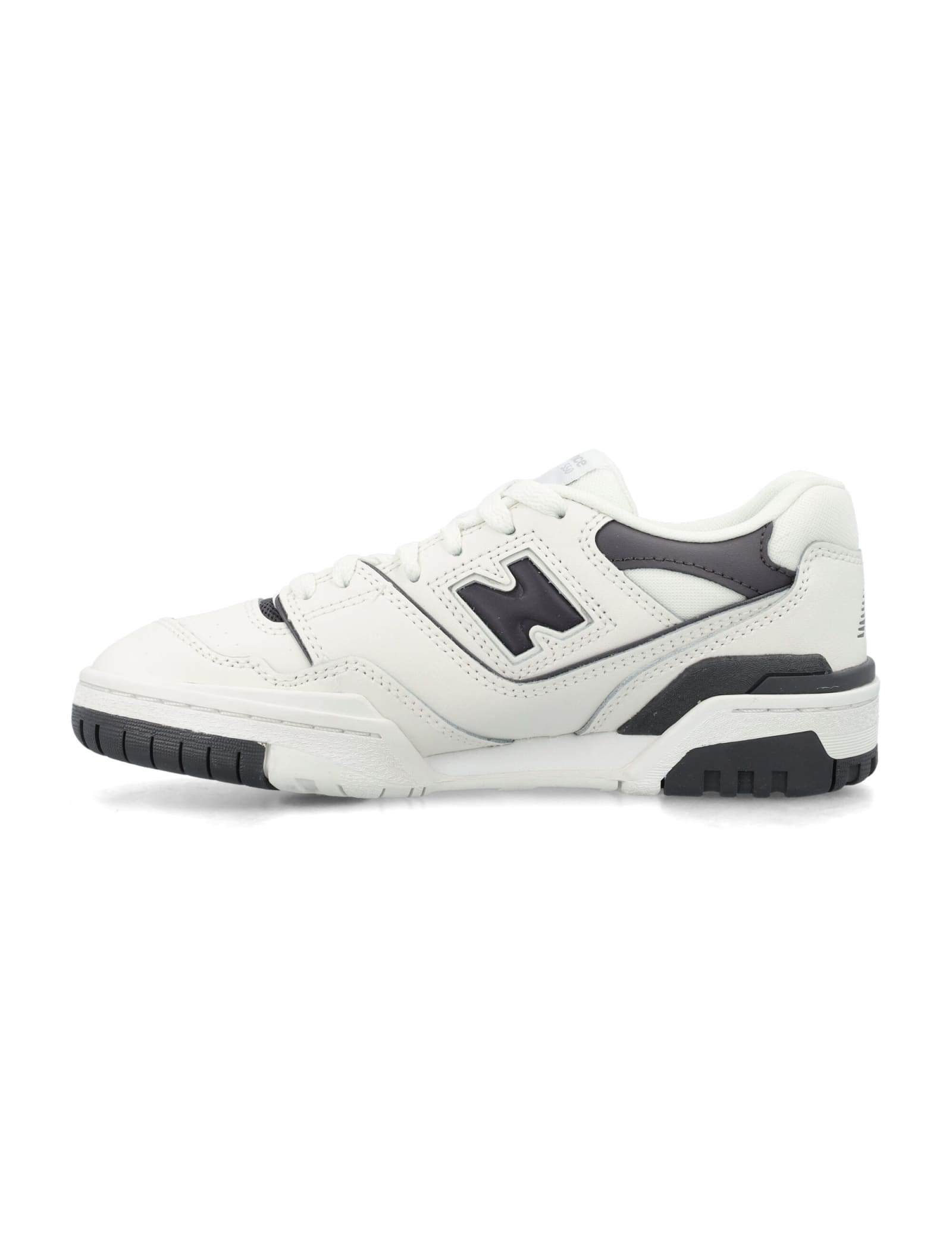 Shop New Balance 550 Sneakers In Black/white