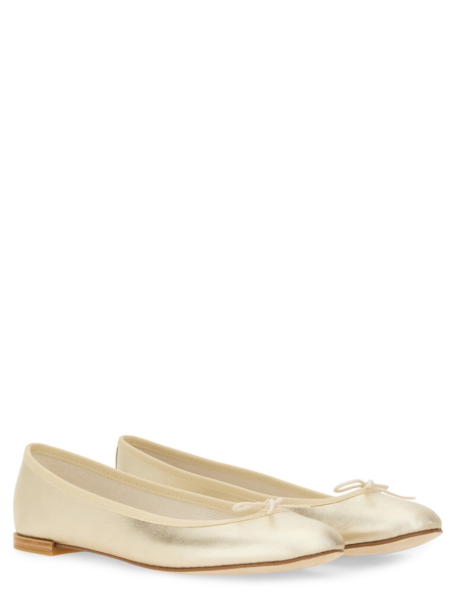 Shop Repetto Dancer Cendrillon In Gold