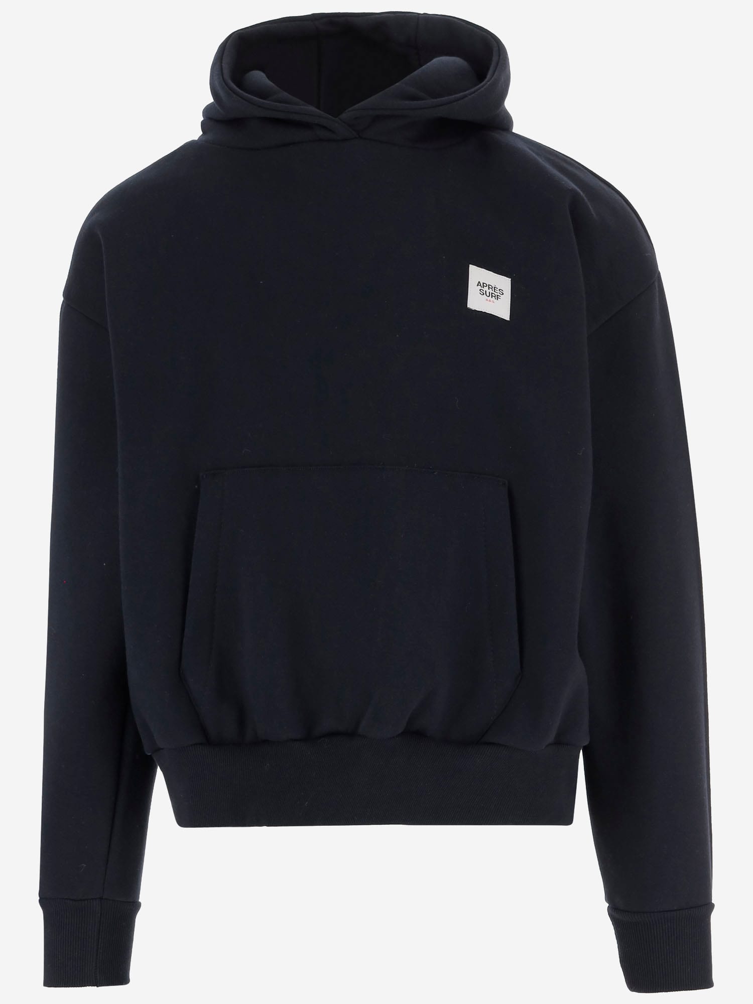Après Surf Cotton Blend Sweatshirt With Logo In Blue