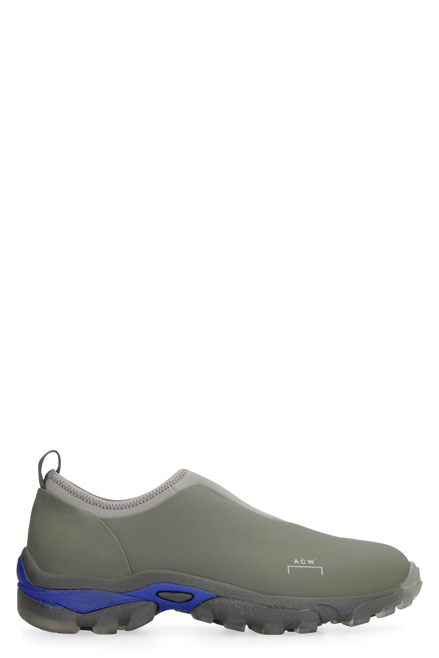 A-COLD-WALL Techno-fabric And Leather Slip On
