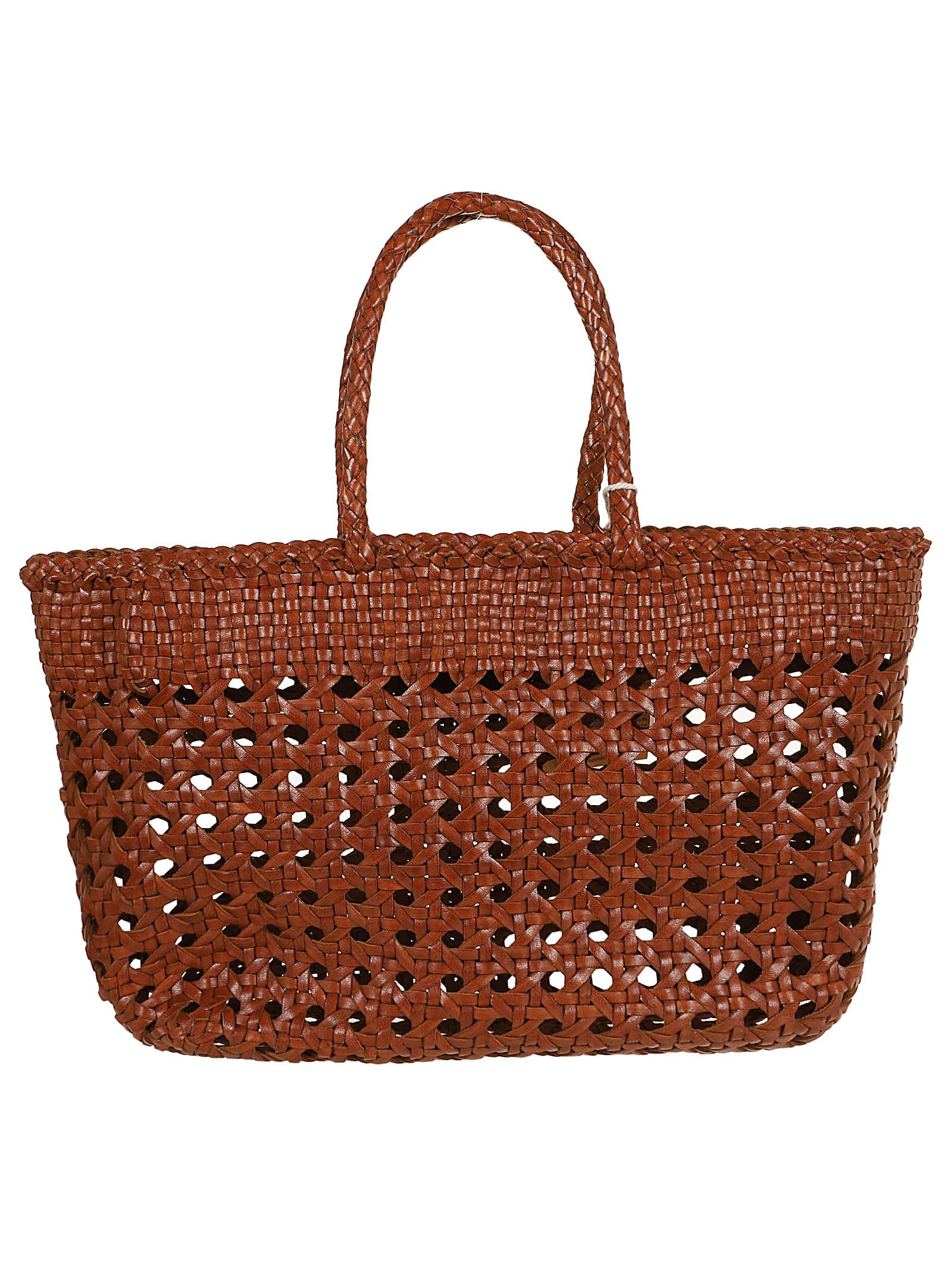 Dragon Diffusion Cannage Kanpur Cannage Weave Basket In Tan