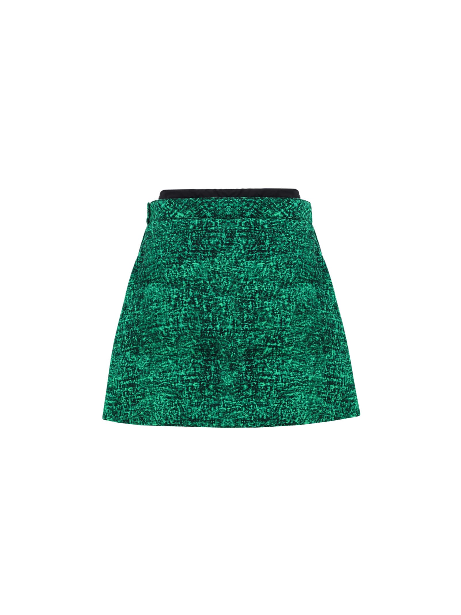 Shop Moncler Genius Skirt In Green