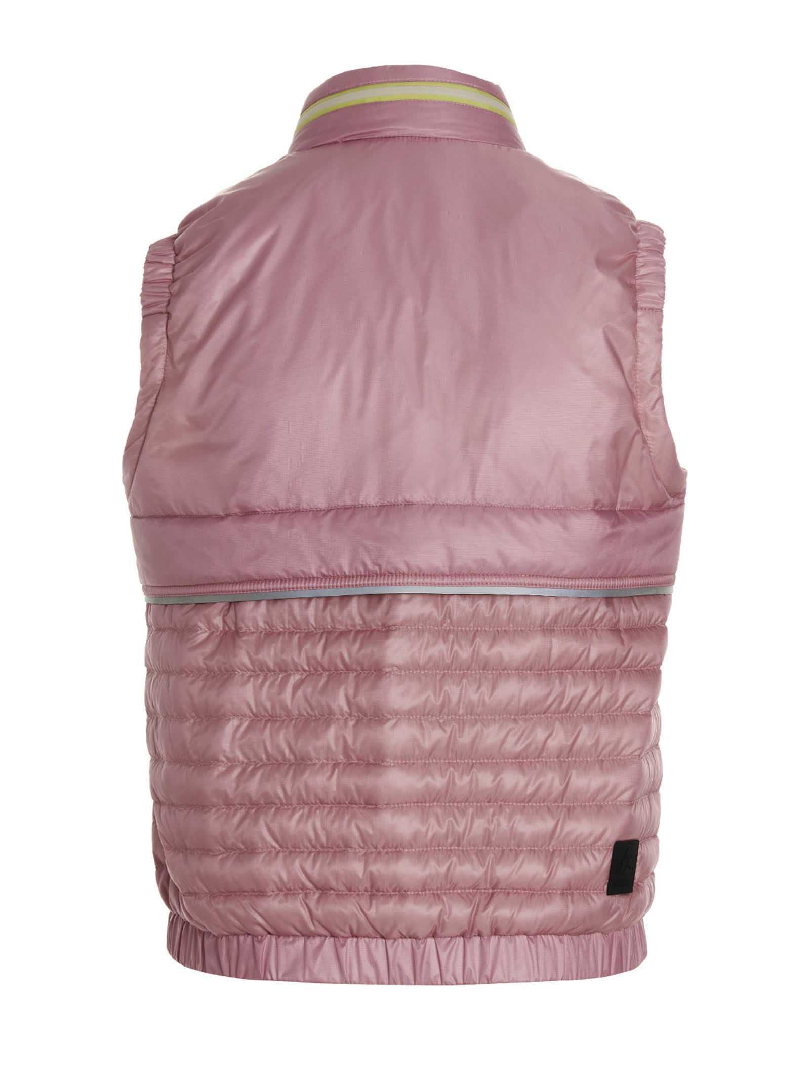 Shop Moncler Gumiane Vest In Pink