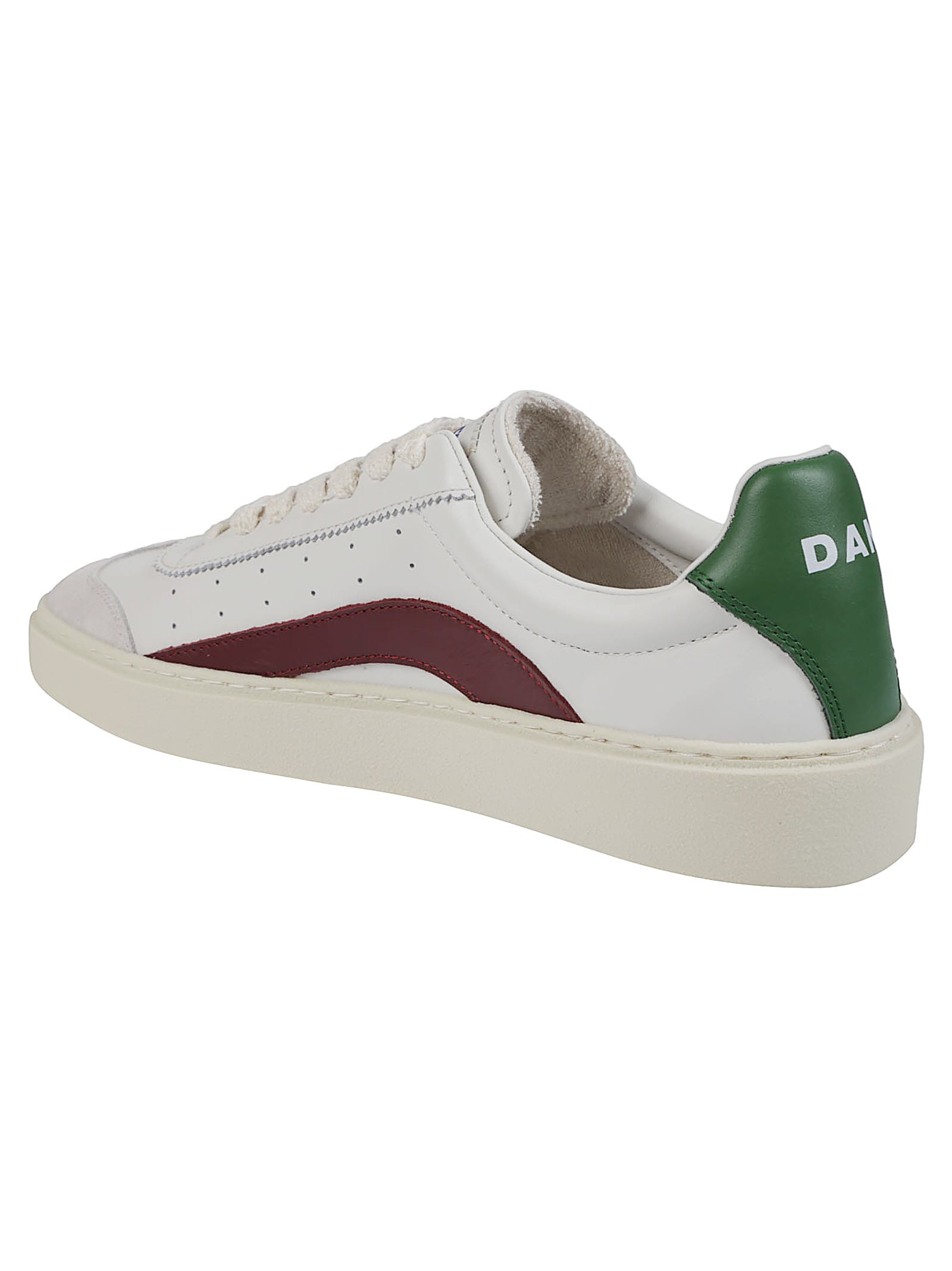 Dsquared2 Rider Lace-up Low Top Sneakers In White