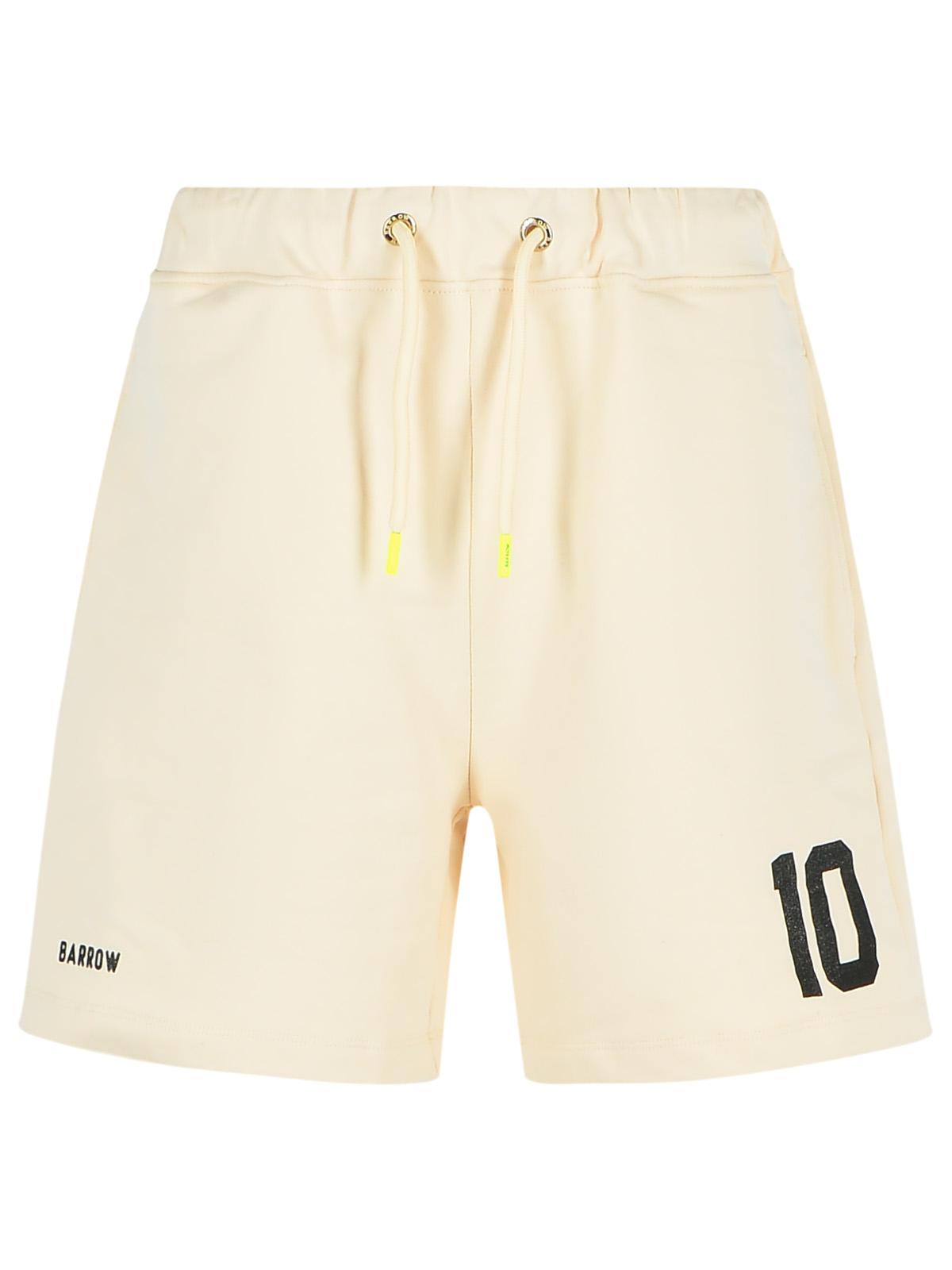 rugby Ivory Cotton Bermuda Shorts