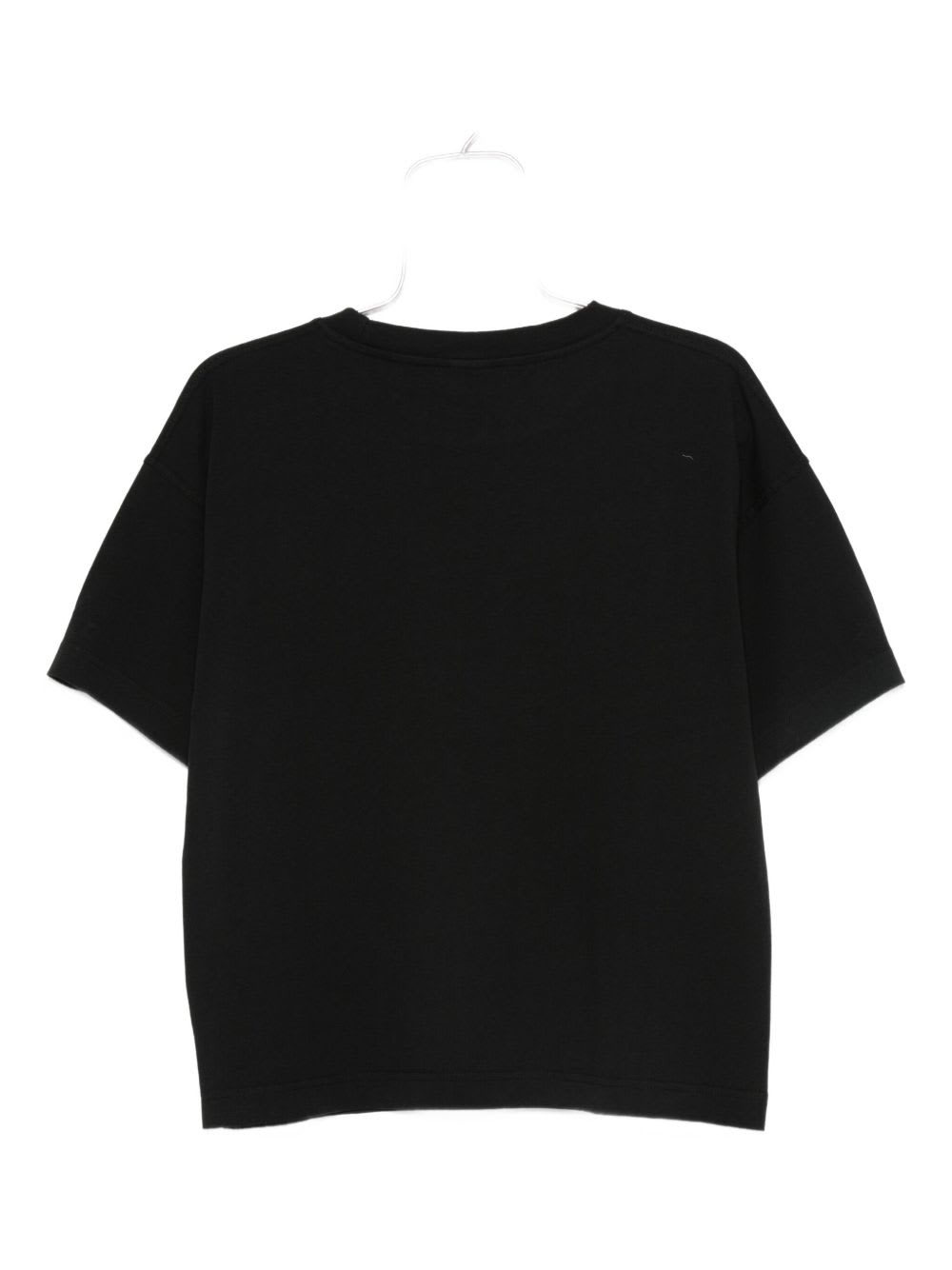 Ps By Paul Smith Women's Black Ps 'happy' Gradient T-shirt In Black