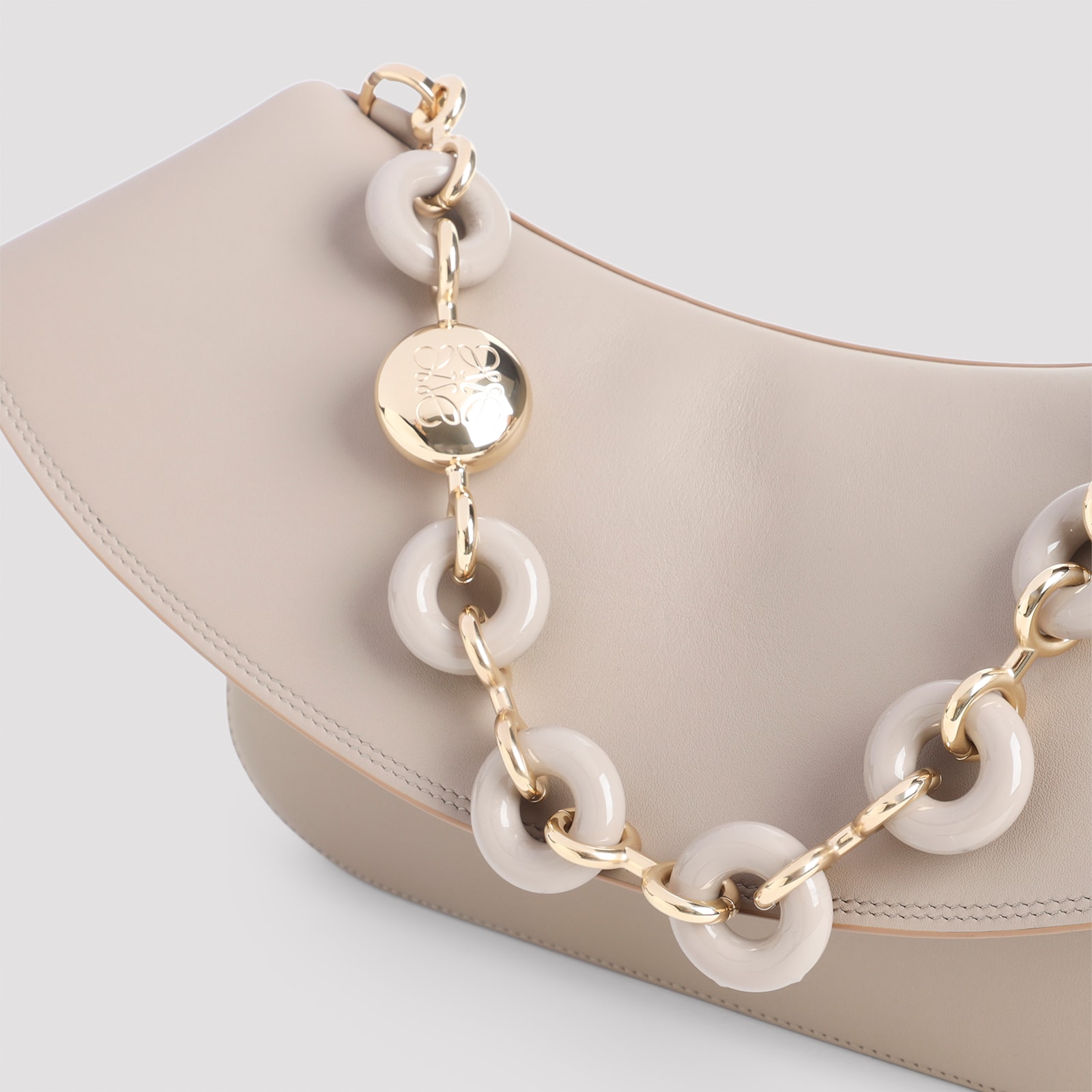 Loewe Sand Ola Medium Shoulder Bag In Pink