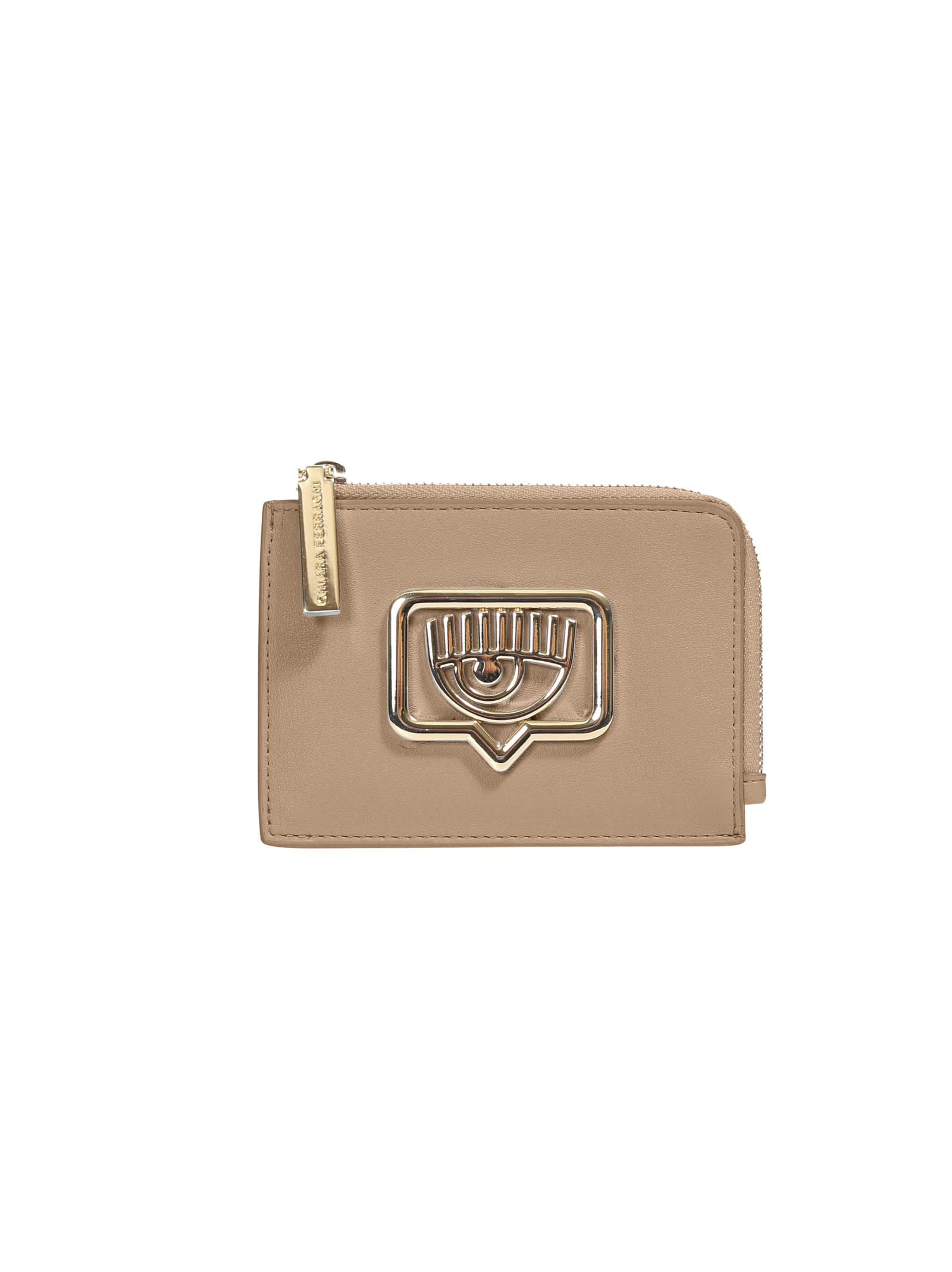 Chiara Ferragni Brown Wallet