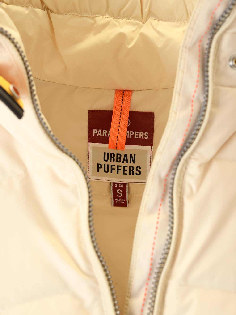 Shop Parajumpers Eyma Long Bomber Jacket In White