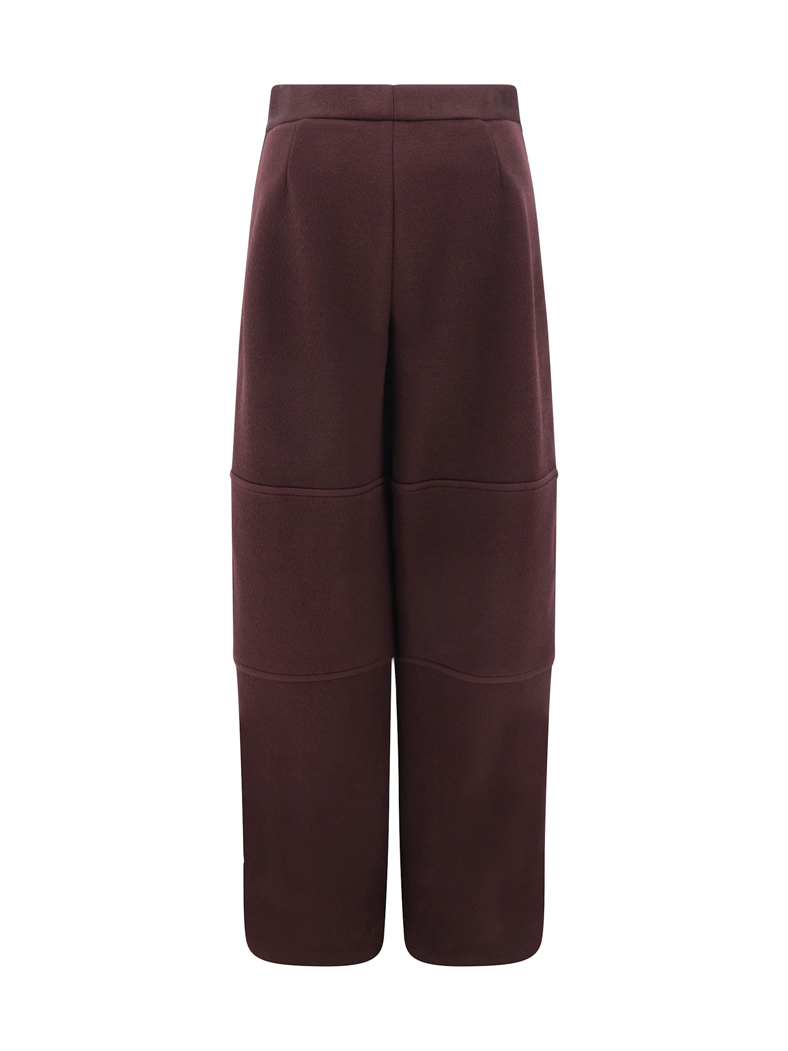 Shop Jil Sander Pants In Plum