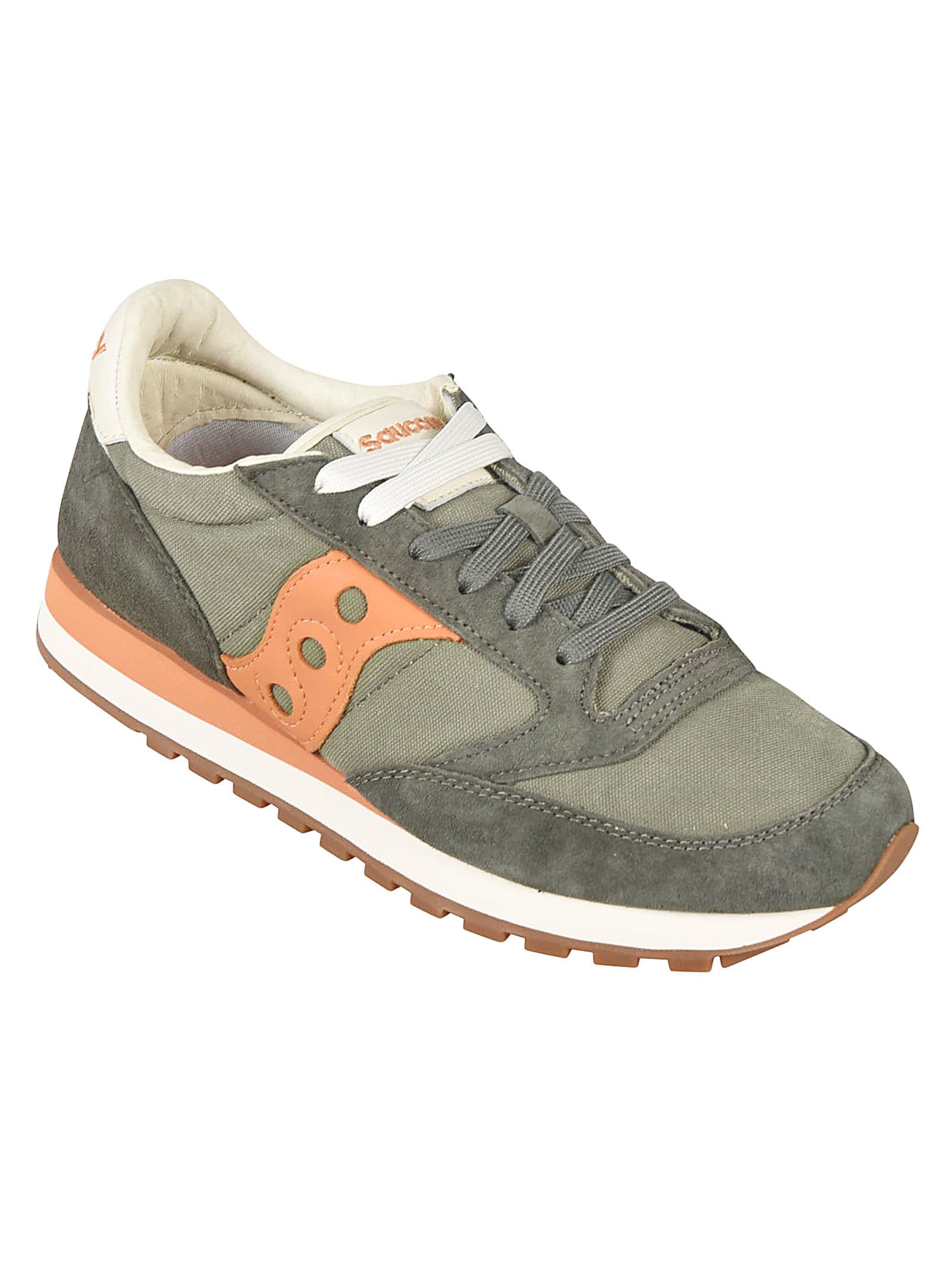 Saucony Jazz Original Sneakers In Forest/orange