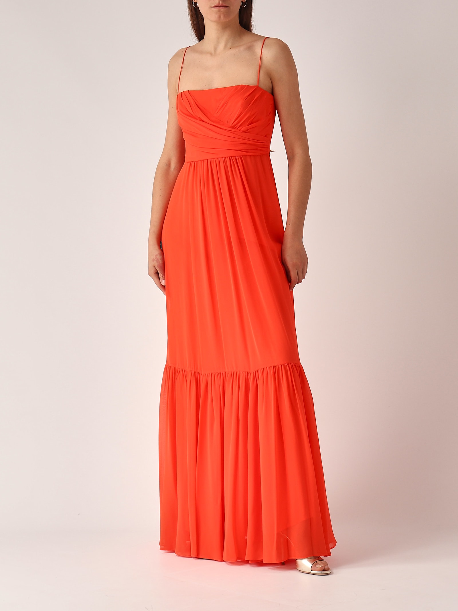 Max Mara 'pioppo' Dress In Papavero