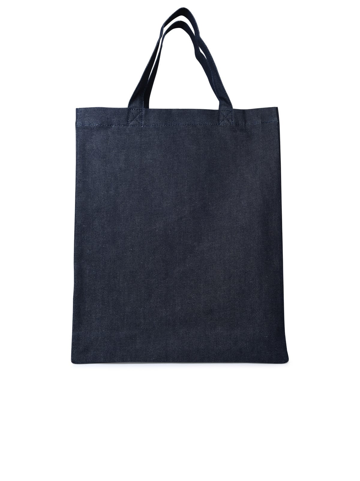 Shop Apc Cotton Lou Bag In Blue