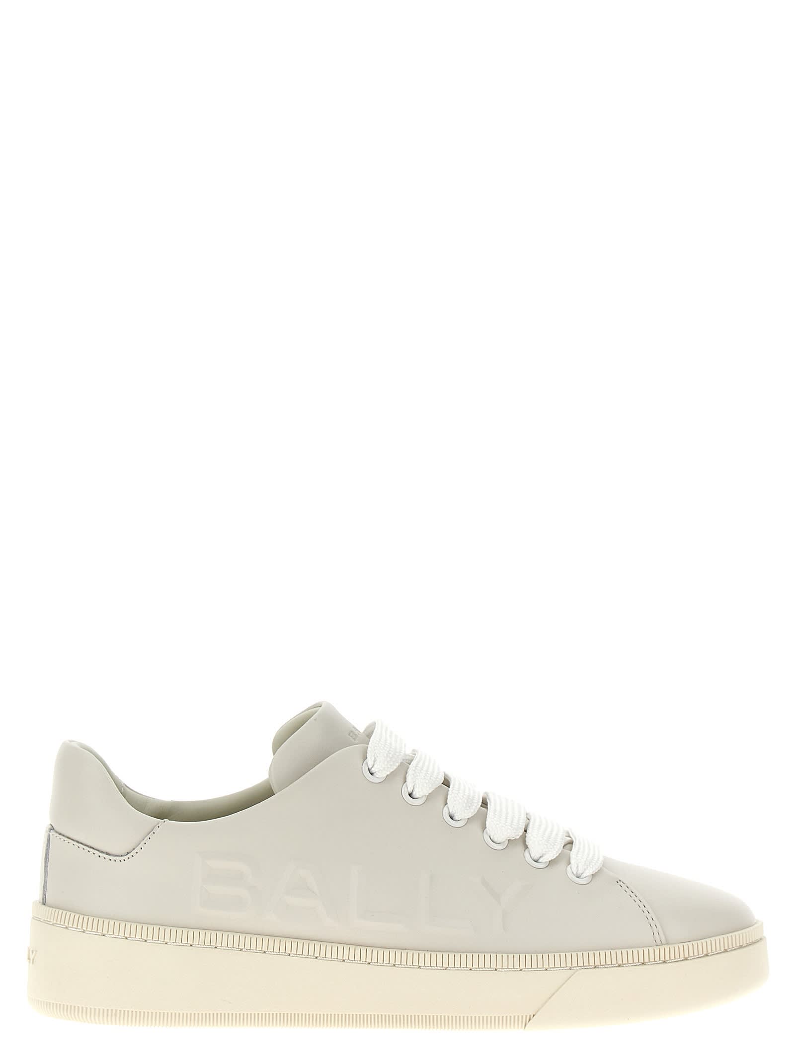 Shop Bally Reka Sneakers In White