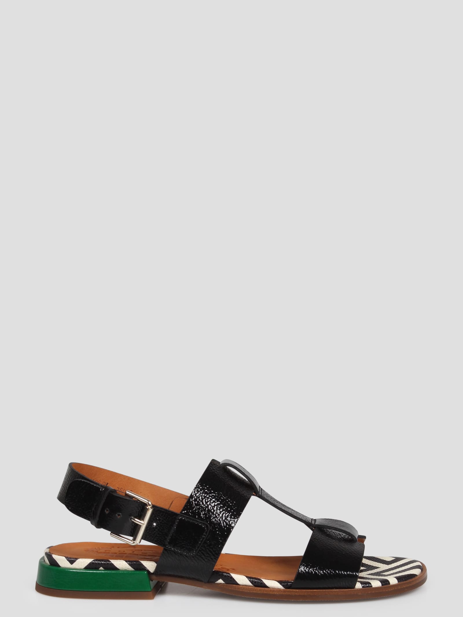 Shop Chie Mihara Wayway Sandals In Black