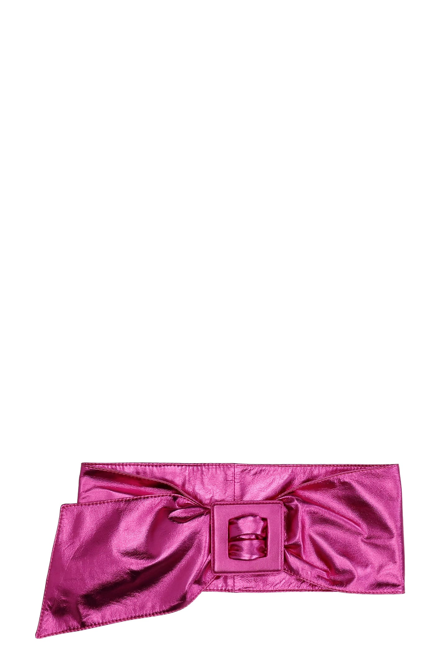 Alexandre Vauthier Belts In Fuxia Leather