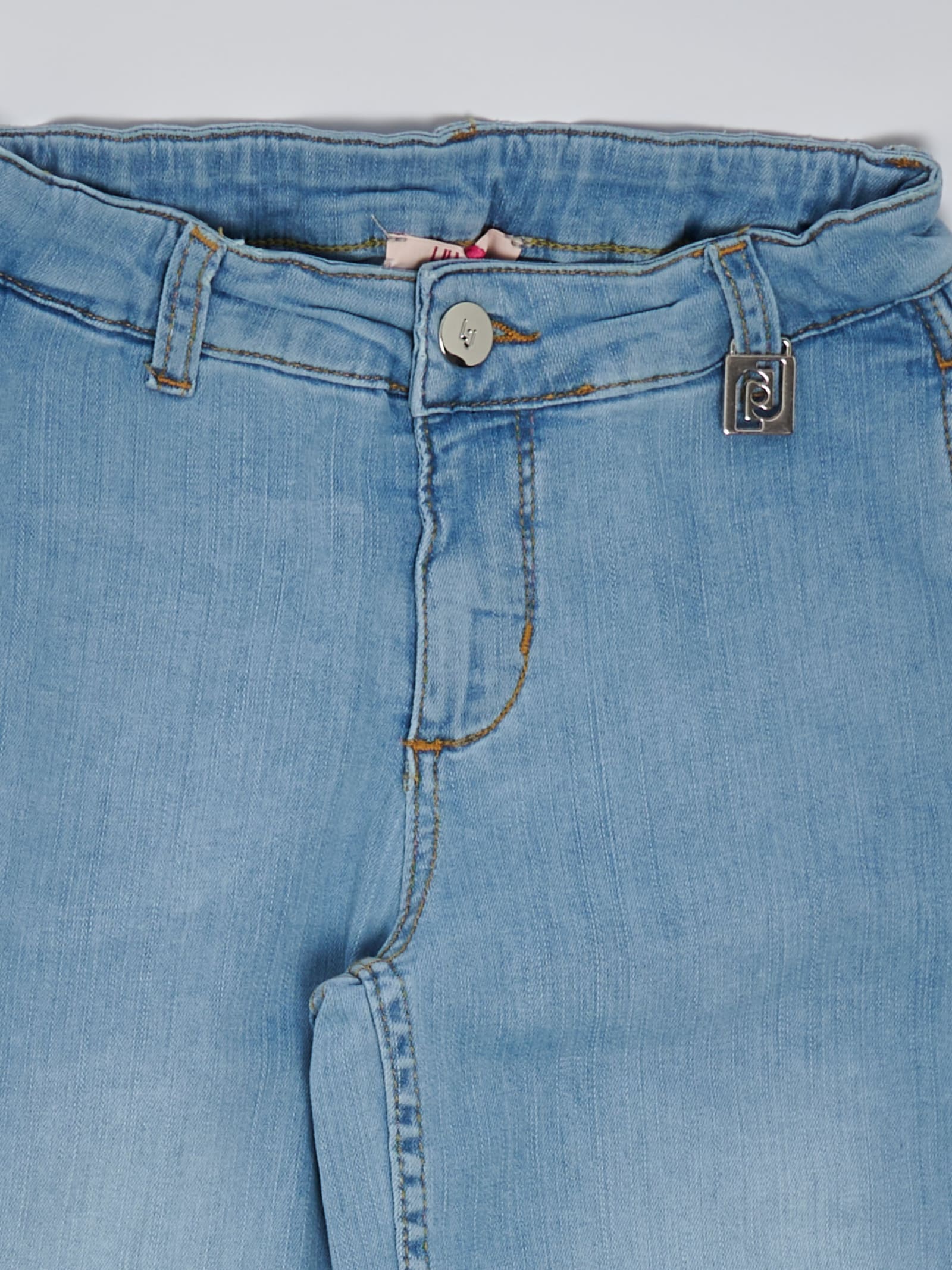 Shop Liu •jo Jeans Jeans In Denim Chiarissimo