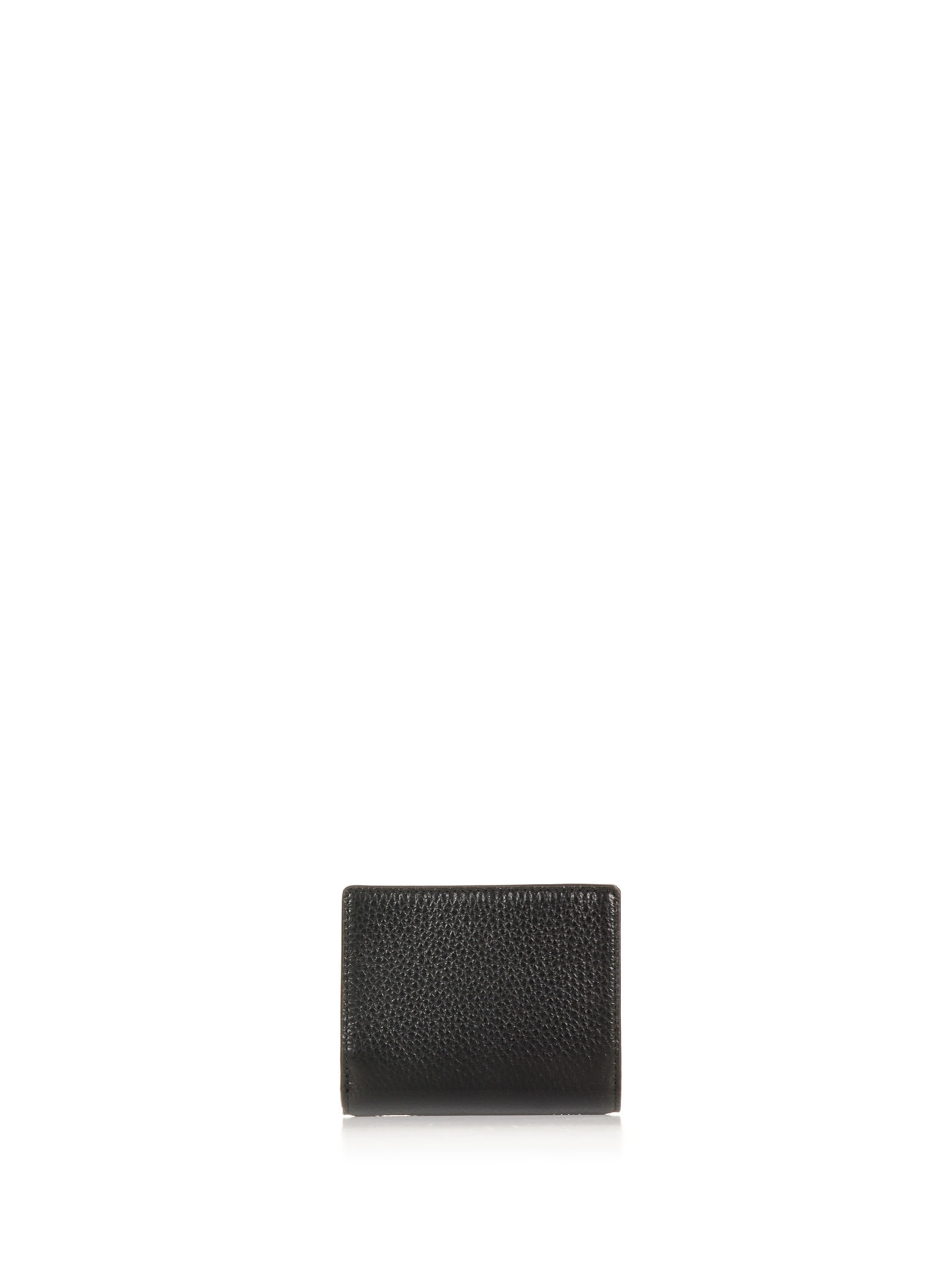 Furla Logo-plaque Bi-fold Wallet In Black