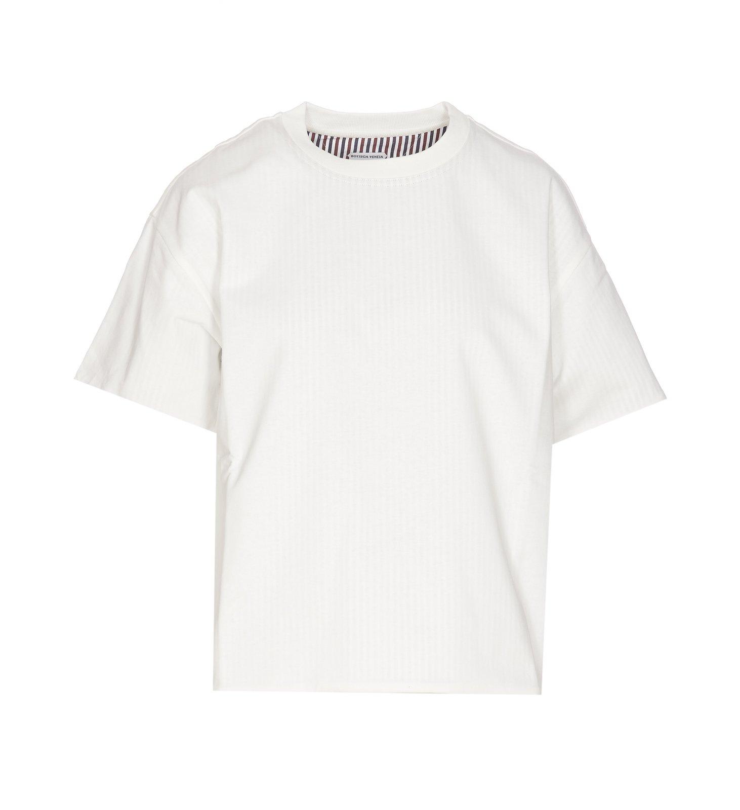 Bottega Veneta T-shirts And Polos In Chalk