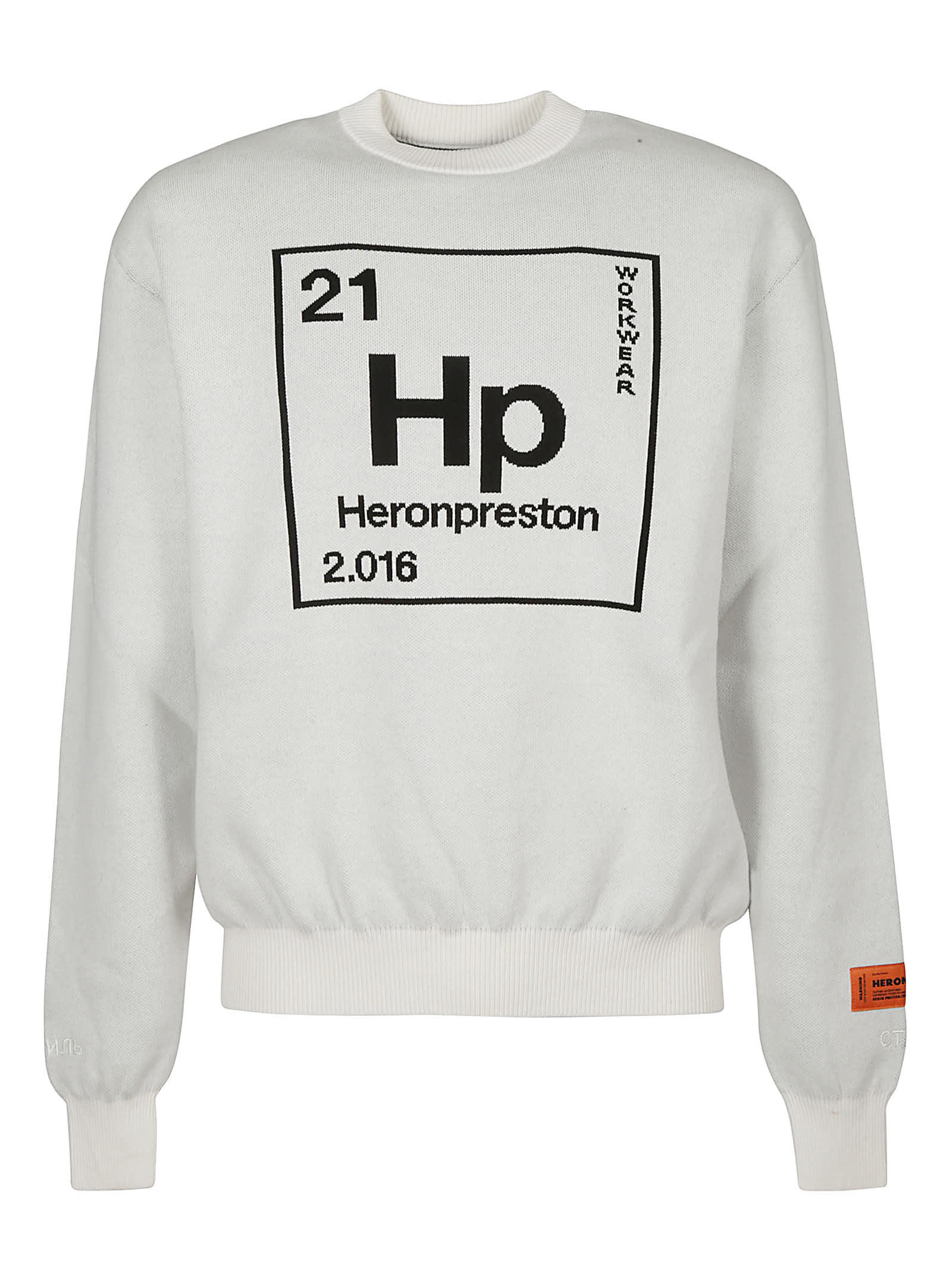 HERON PRESTON Knit Periodic Sweatshirt