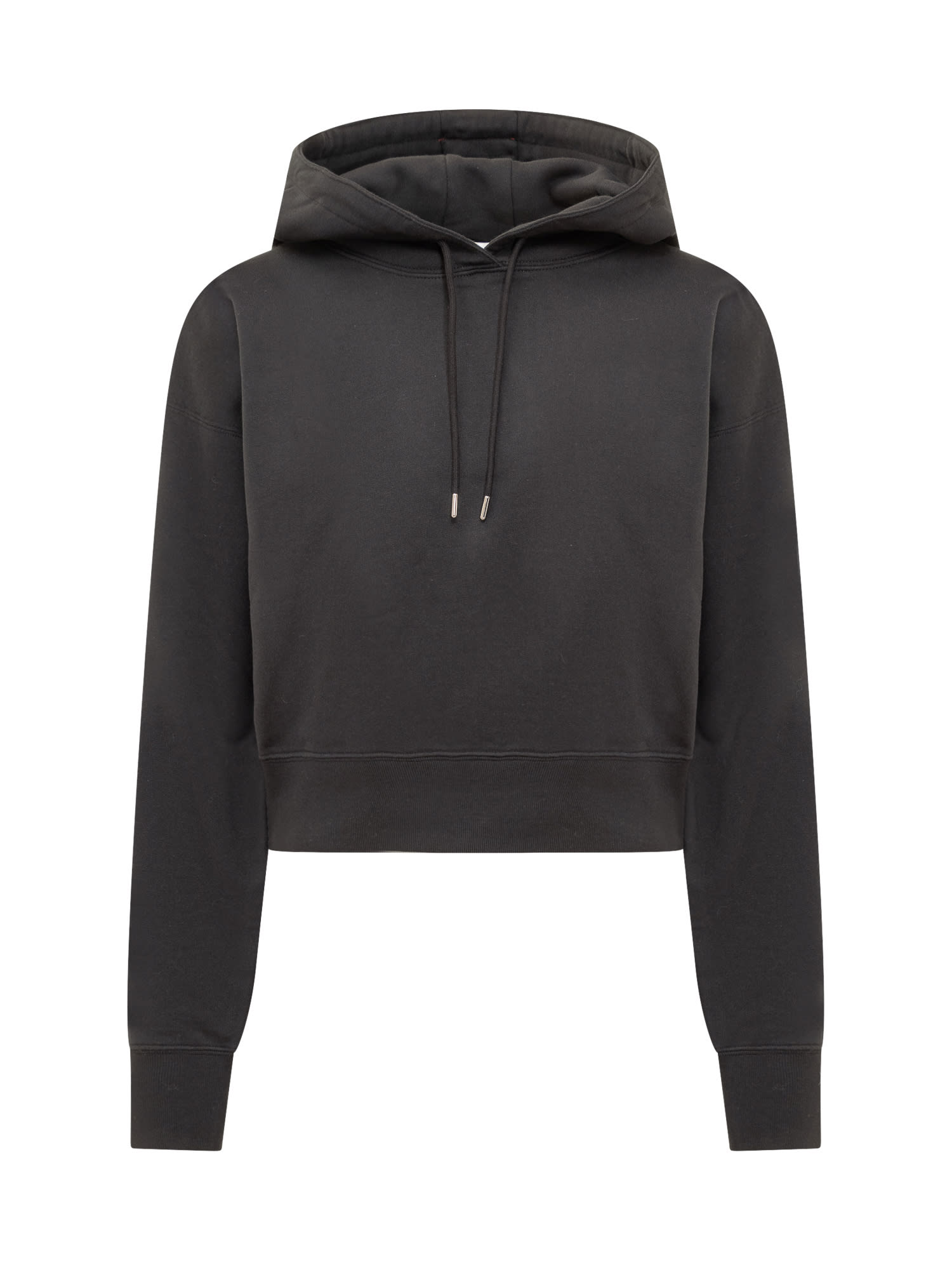 Ferragamo bold-stripe cotton hoodie - Black