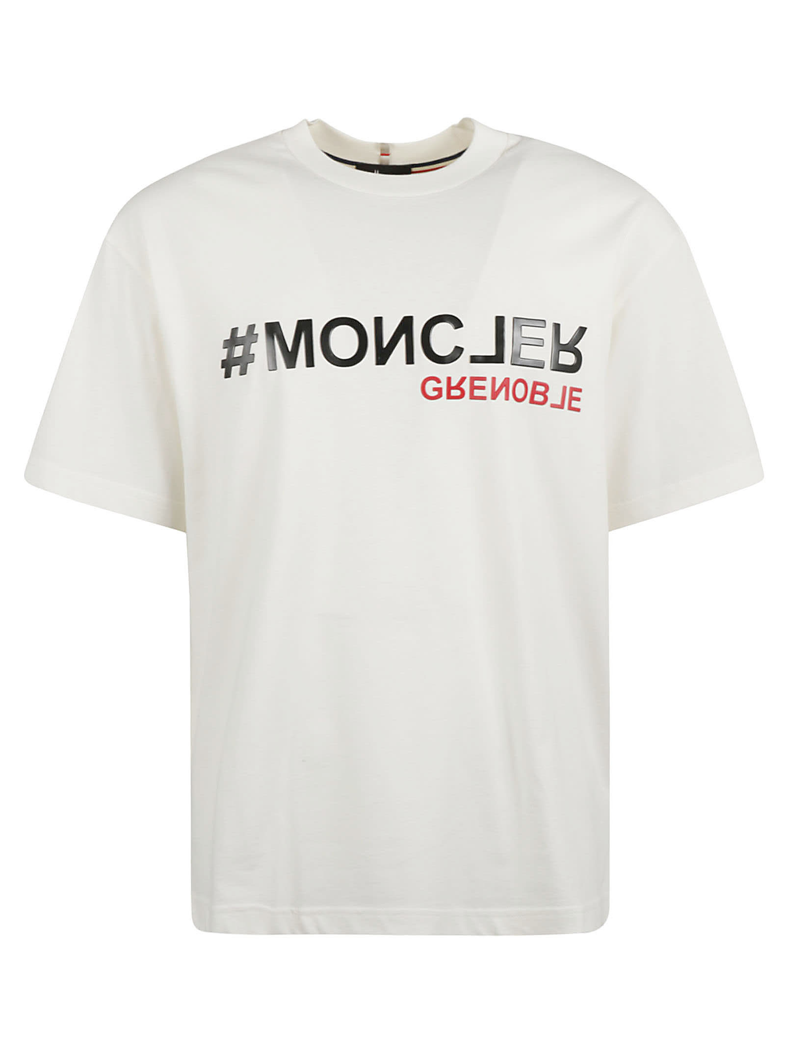 Moncler Grenoble Logo Print Crewneck T-shirt