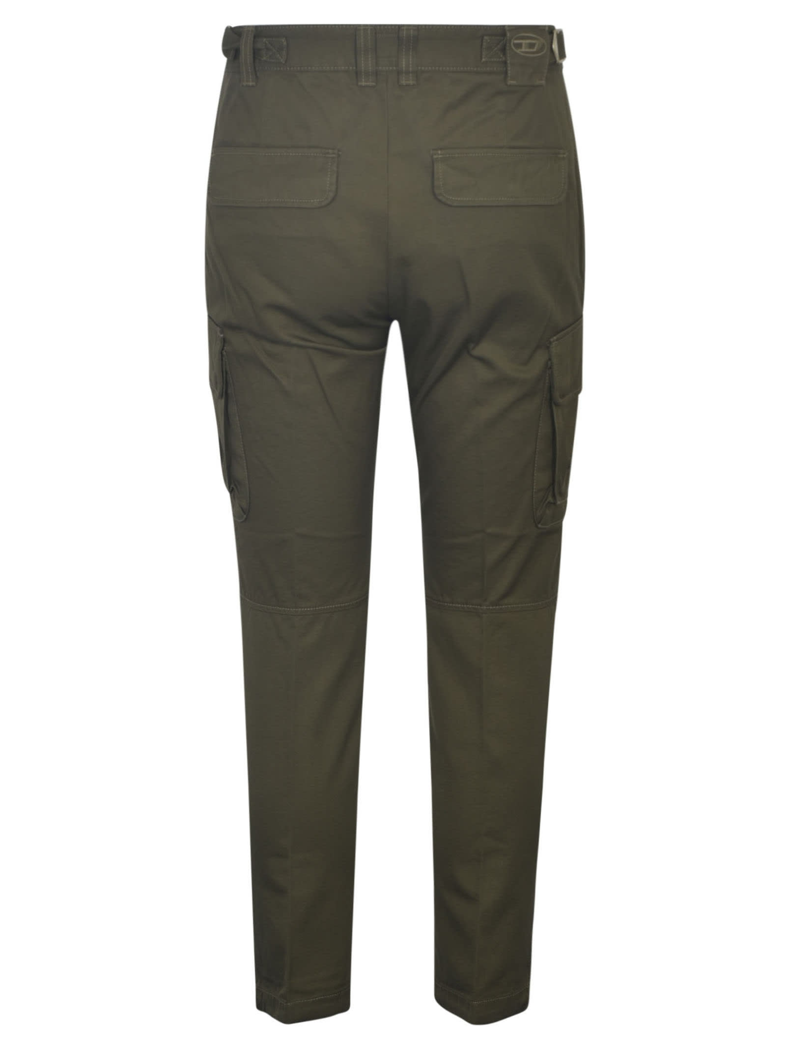 Shop Diesel Cargo Fitted Trousers In 5af