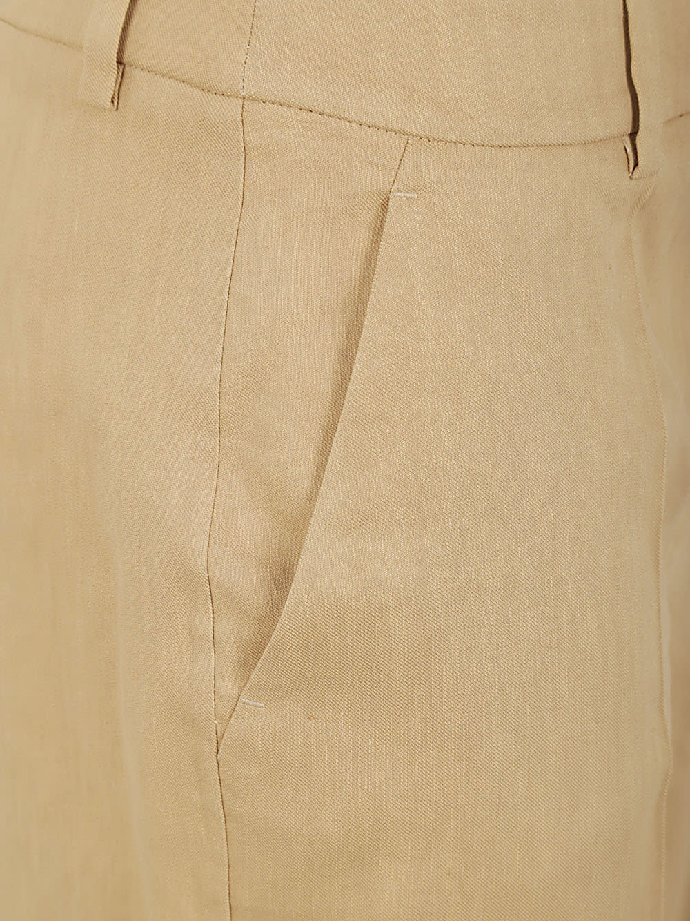 Shop Alberta Ferretti Classic Trouser In Khaki
