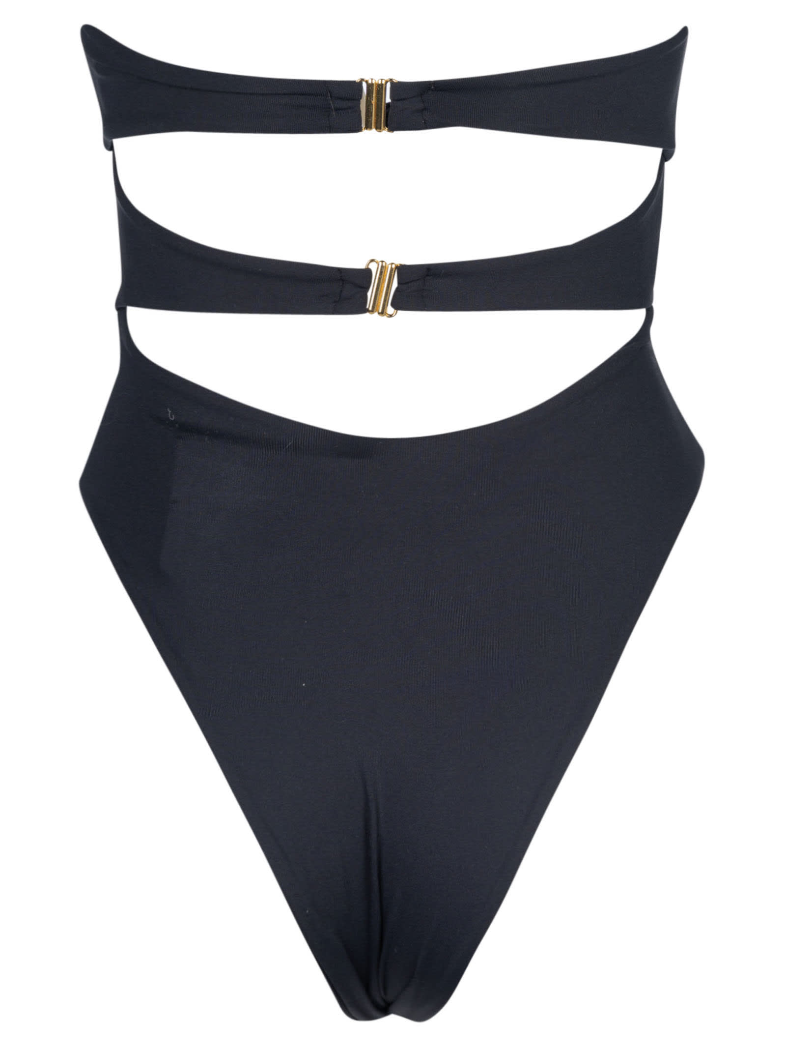 Shop La Reveche Vegna Swimsuit In Black