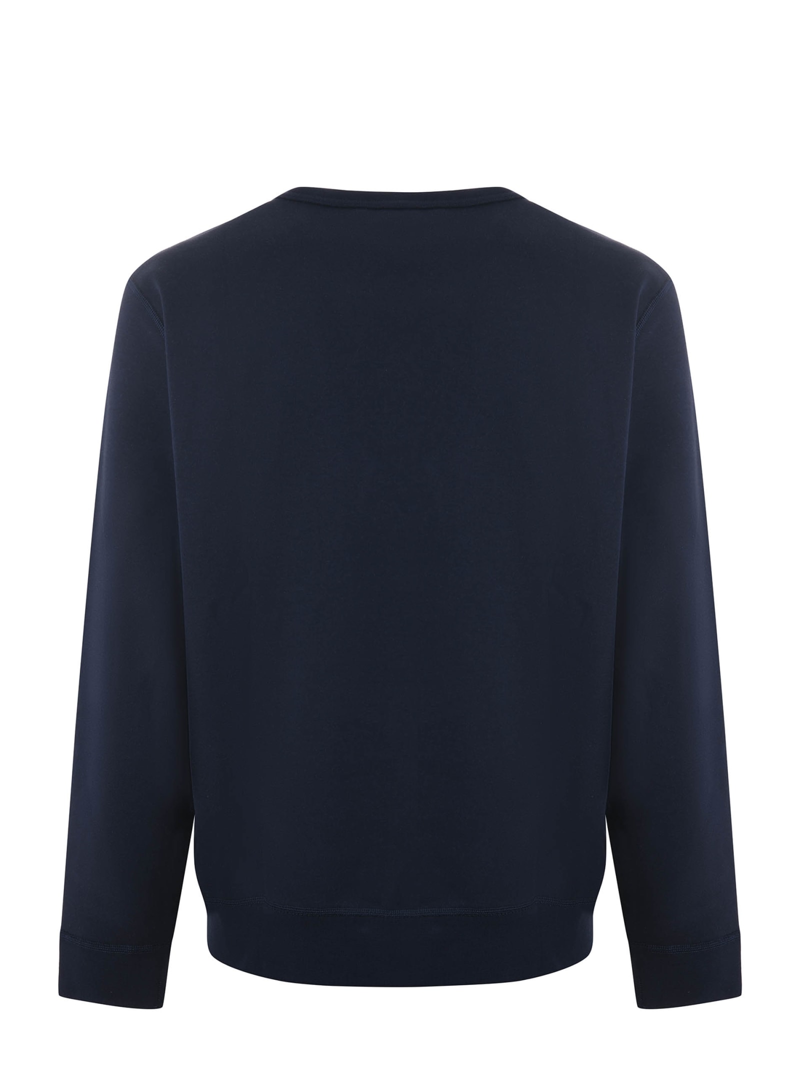 Shop Polo Ralph Lauren Sweatshirt In Blu Scuro