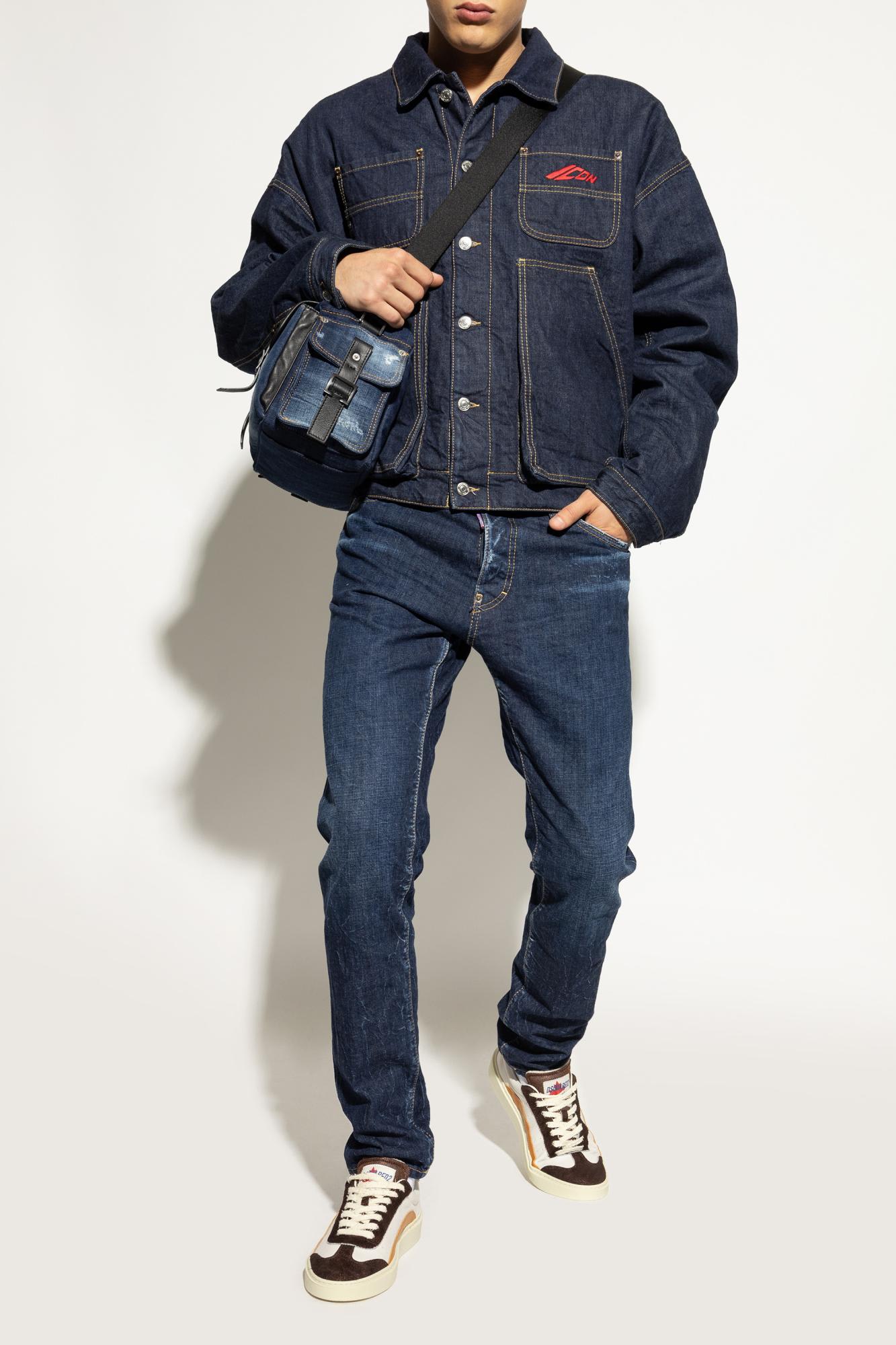 Dsquared2 Sporty Sneaker With Contrast Panel Design In Multi