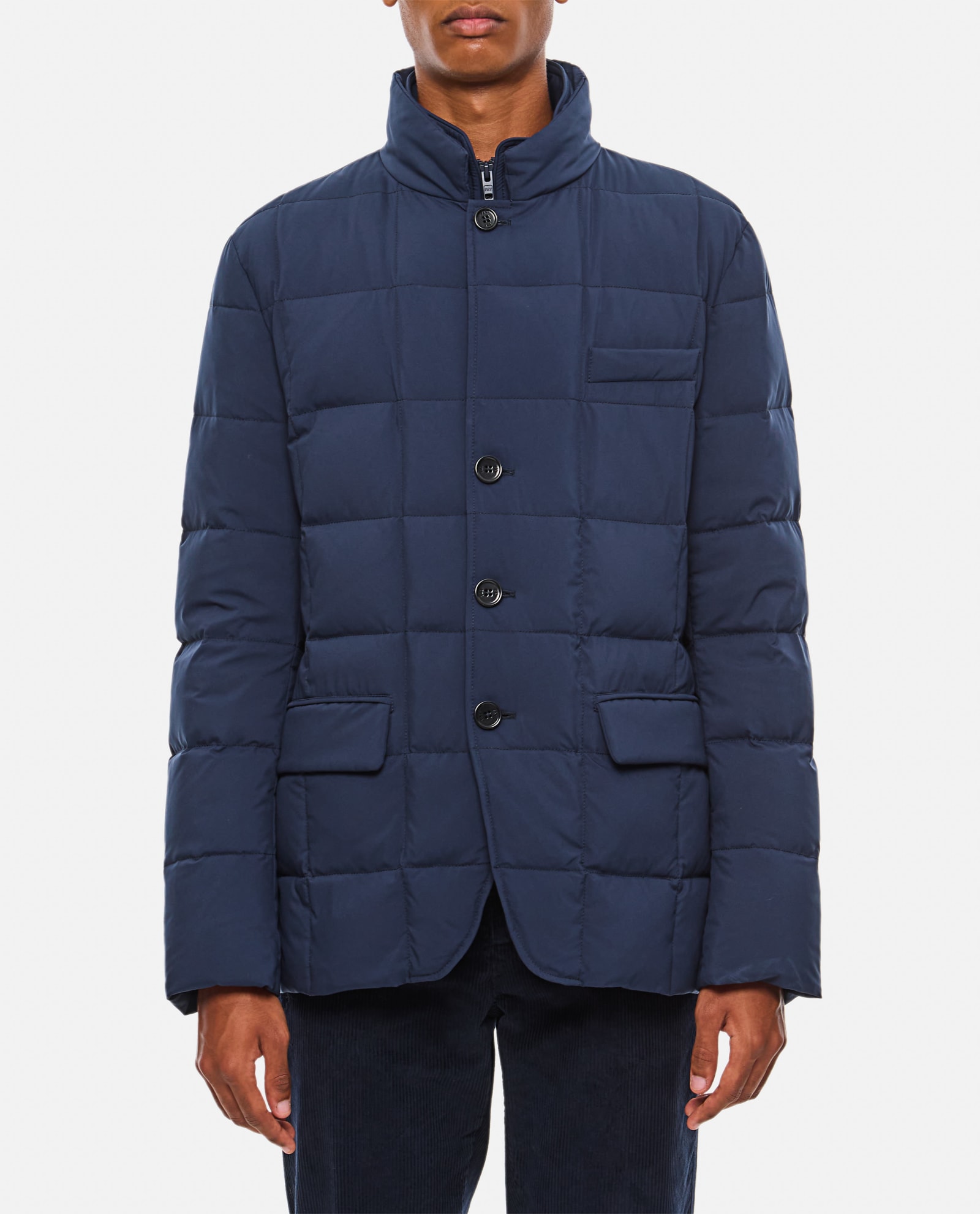 Shop Fay Down Jacket In Blu