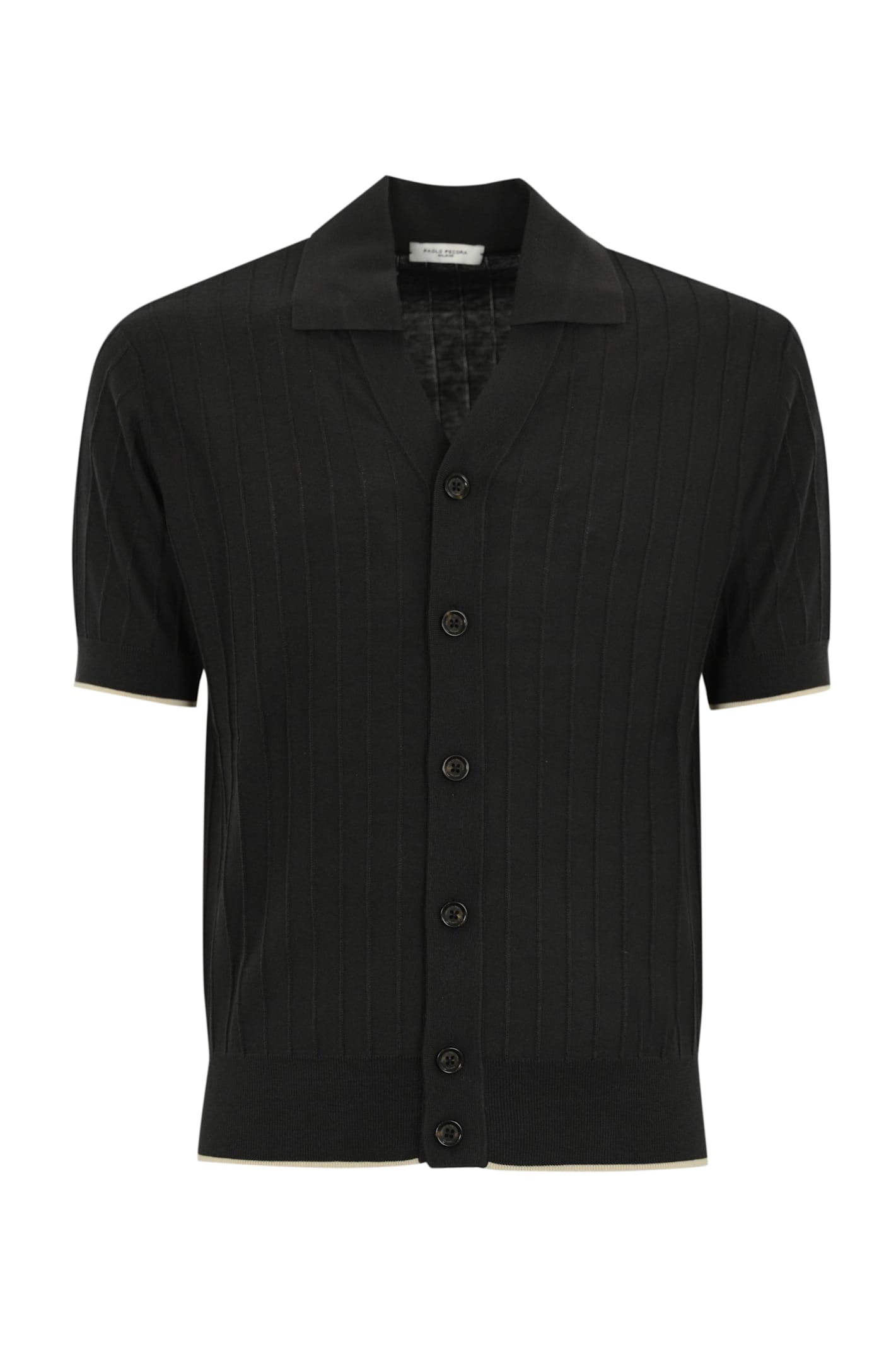 Silk And Cotton Knit Shirt