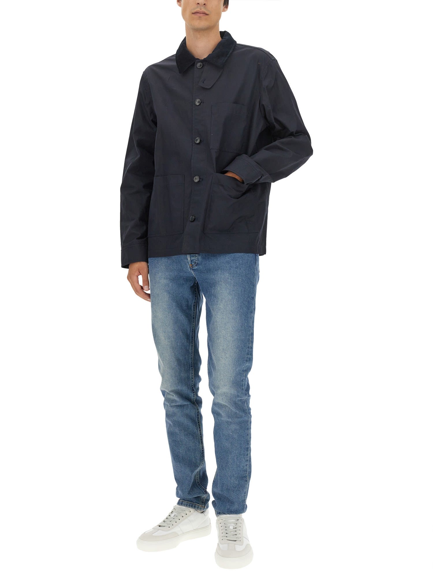 Apc A.p.c. Outerwears In Blu