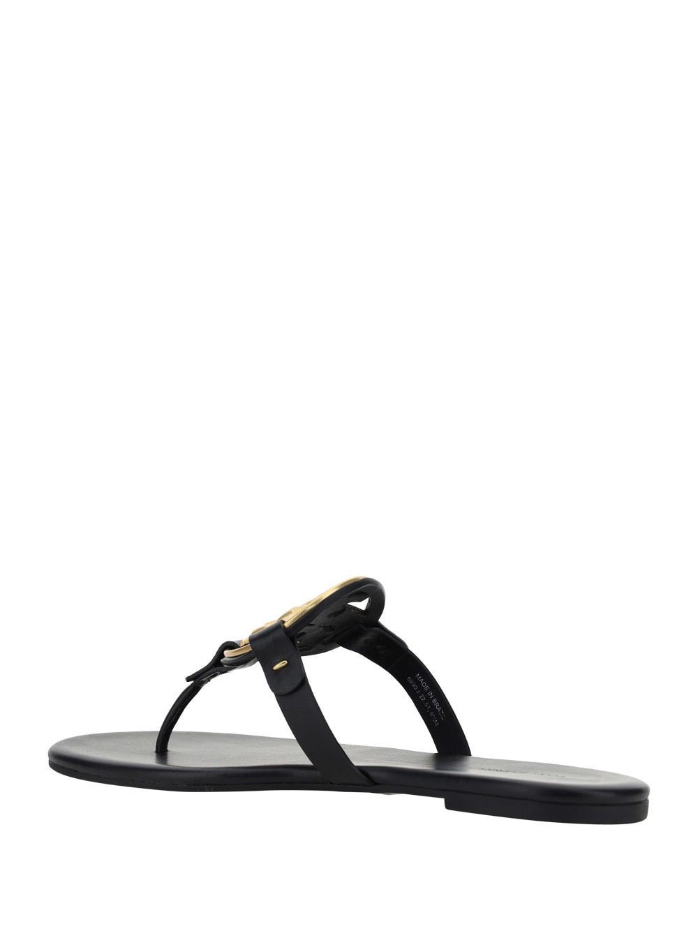 Shop Tory Burch Miller Sandals In Perfect Black