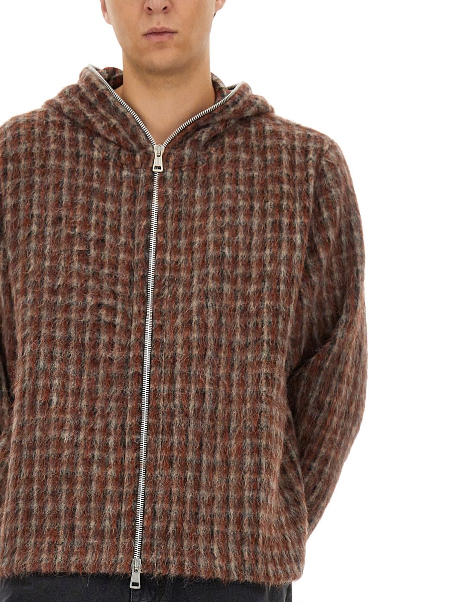 Shop Our Legacy Knit Sweatshirt In Brown