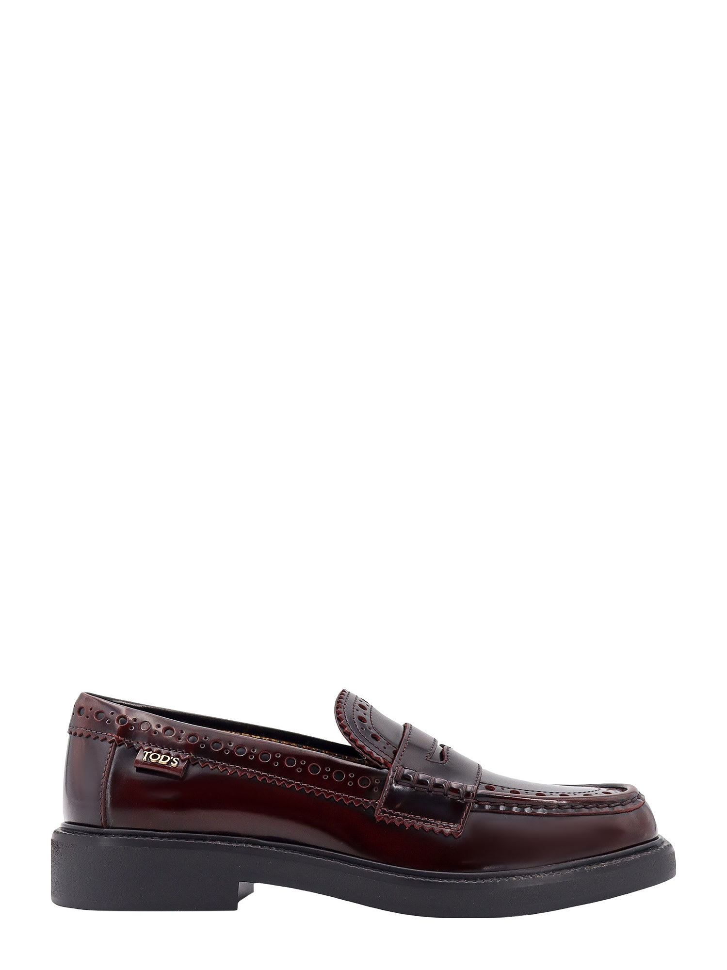 Shop Tod's Loafer In Brown