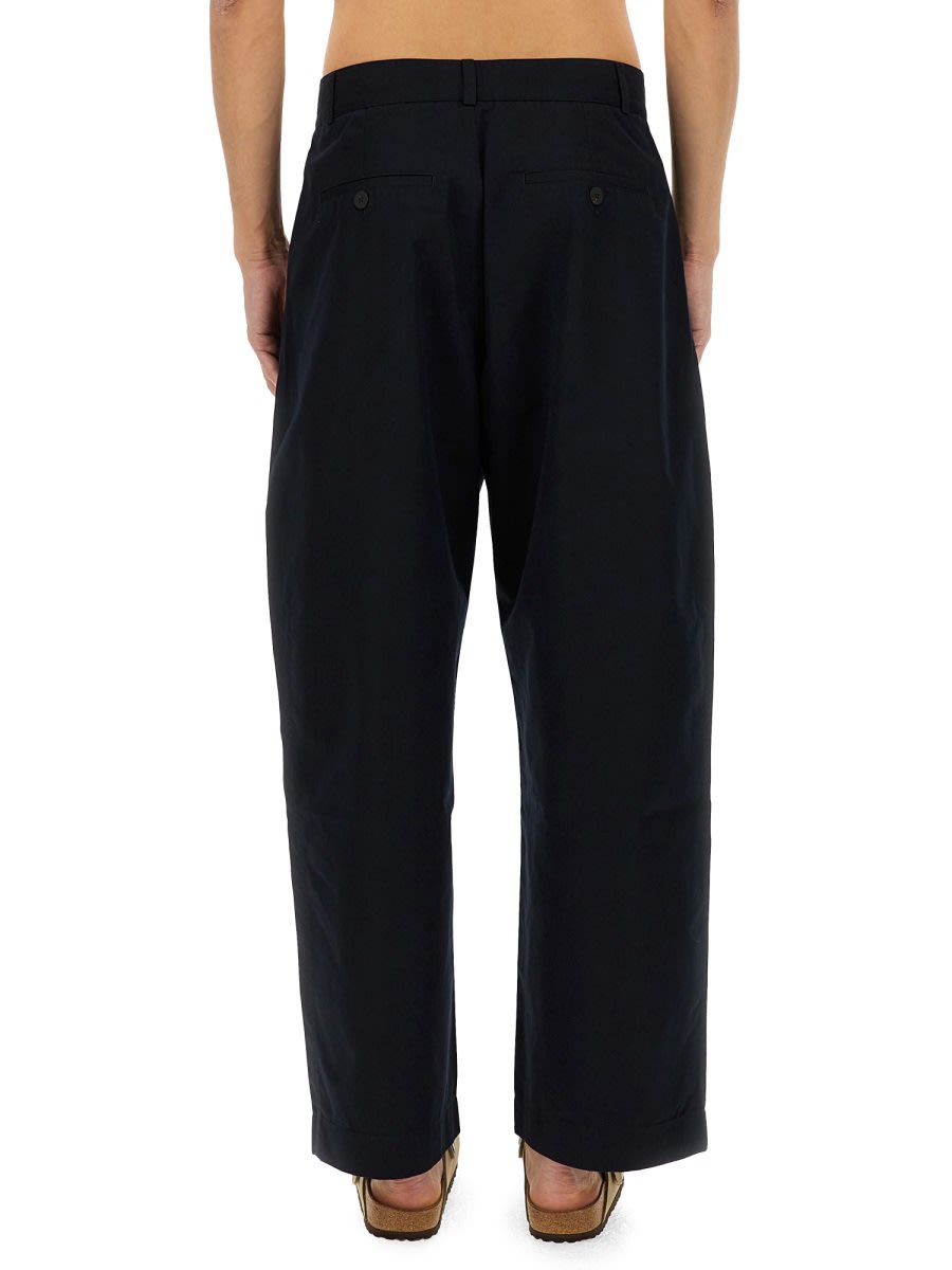 Studio Nicholson Tailored Trousers Featuring Pockets In Blue
