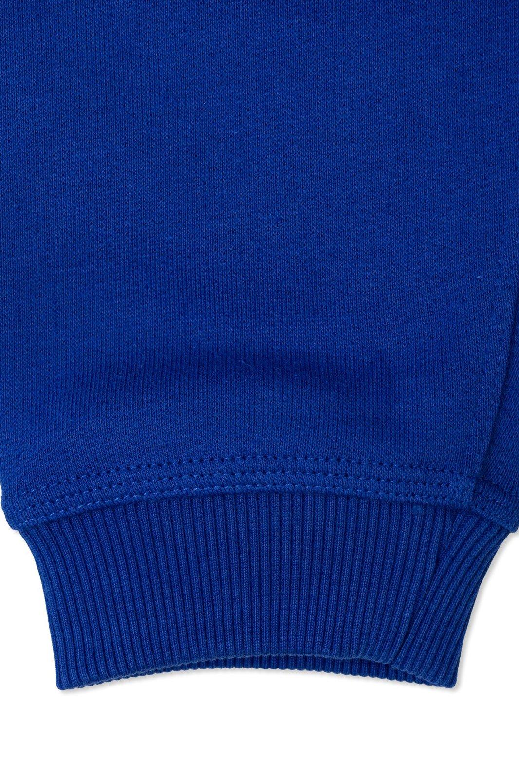 Burberry Ekd Jogging Pants In Blue