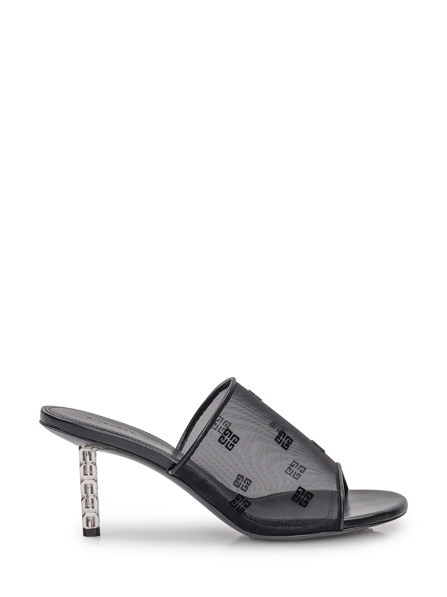 Shop Givenchy G Cube Sandal Mule In Black
