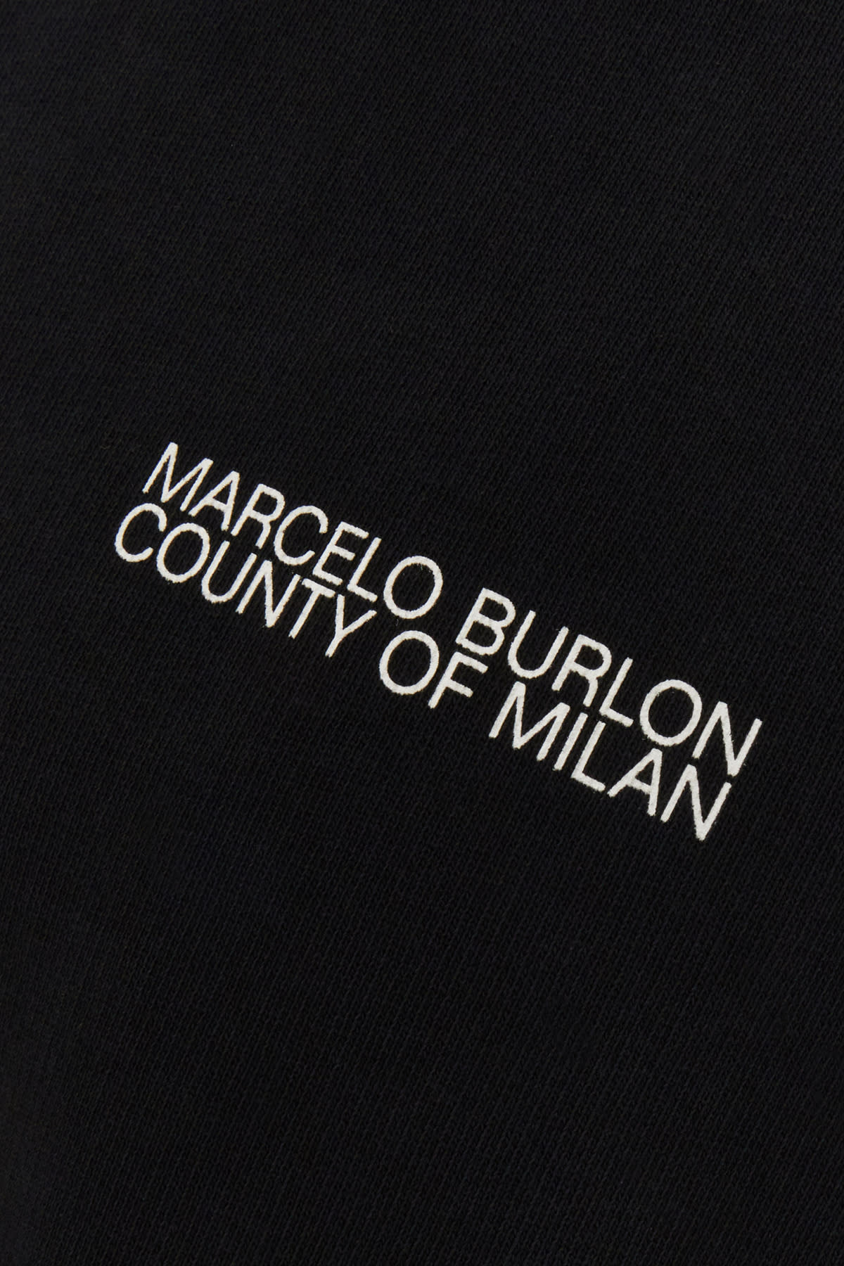 Shop Marcelo Burlon County Of Milan Black Cotton Oversize Sweatshirt In 1001