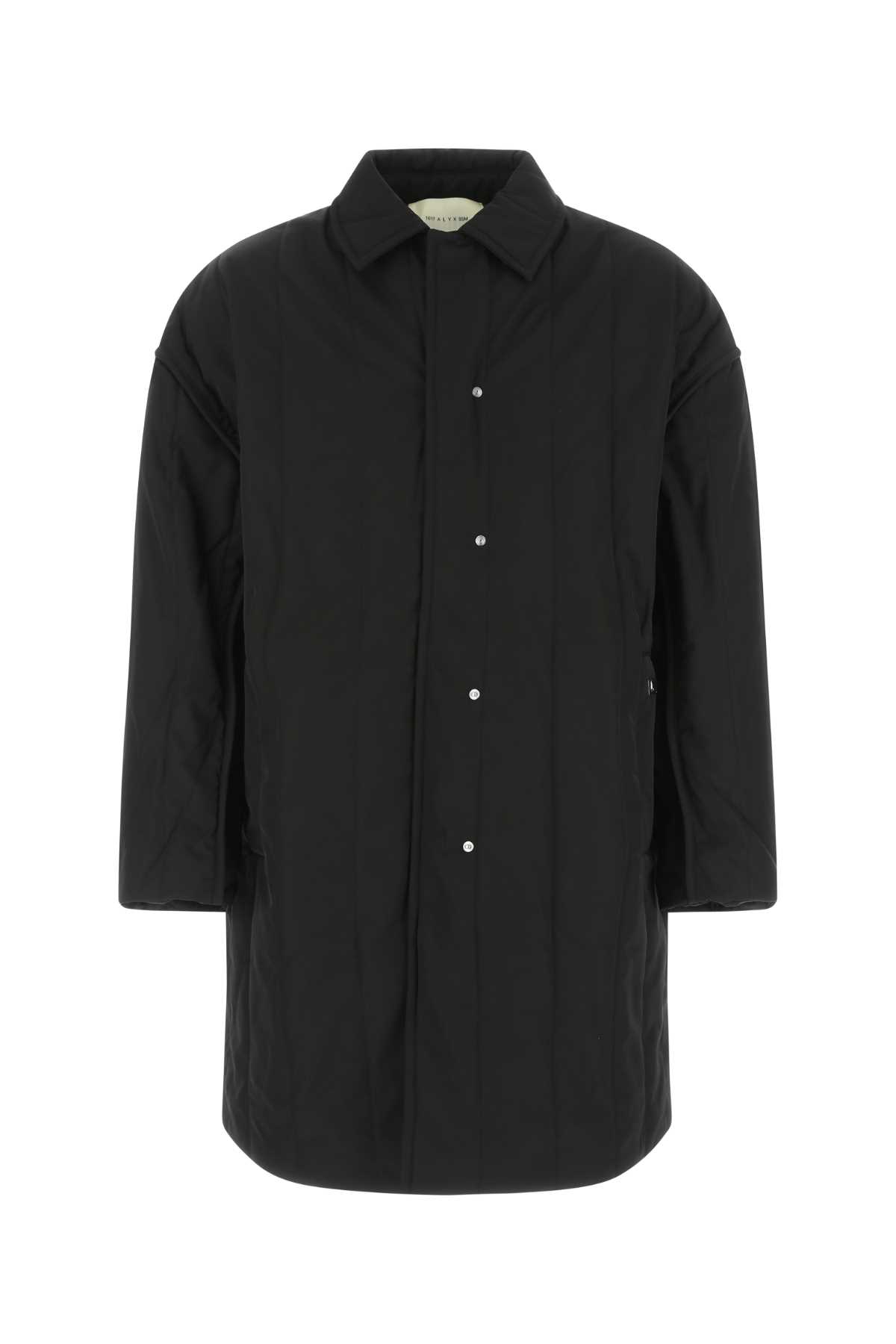 Shop Alyx Black Polyester Jacket In Blk0001