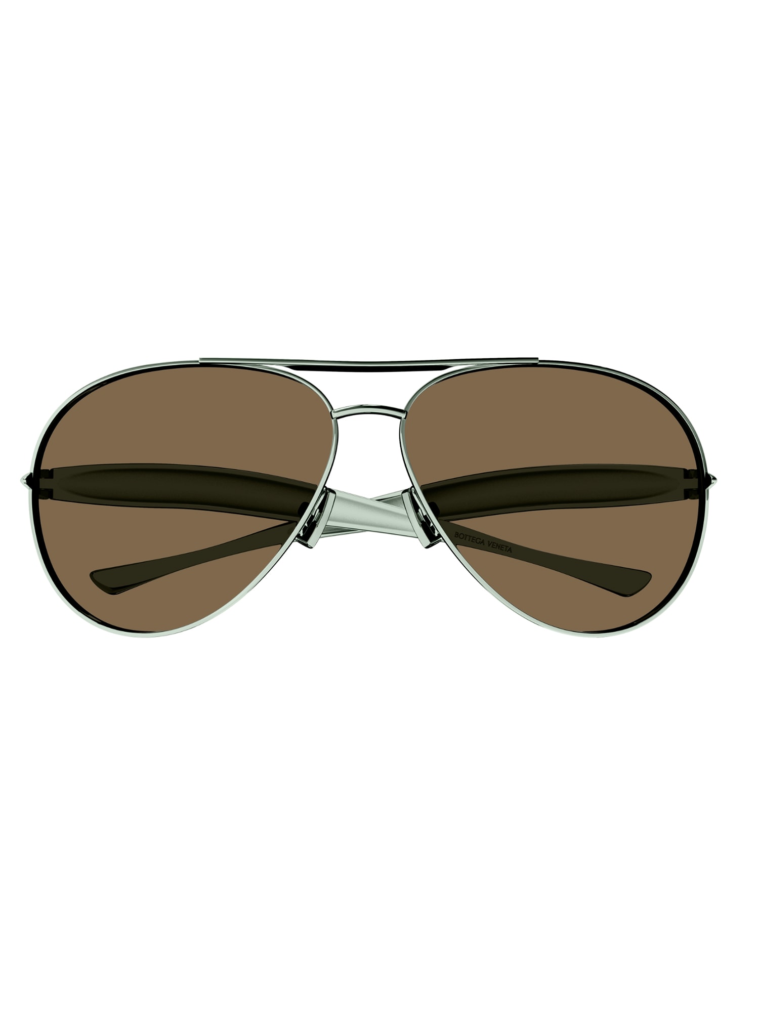 Bottega Veneta Bv1305s Sunglasses In Metallic