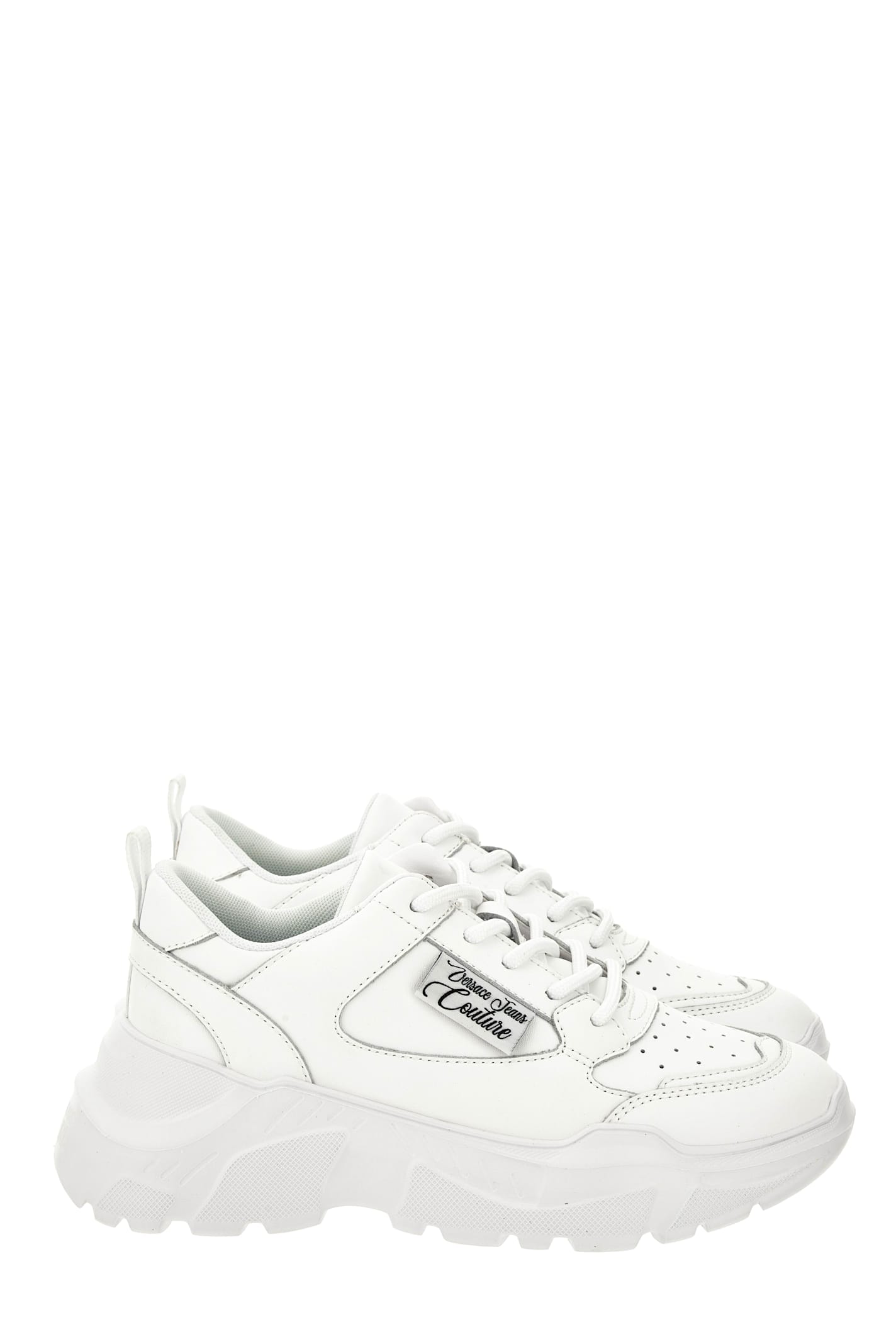 Versace Jeans Couture Sneakers In White