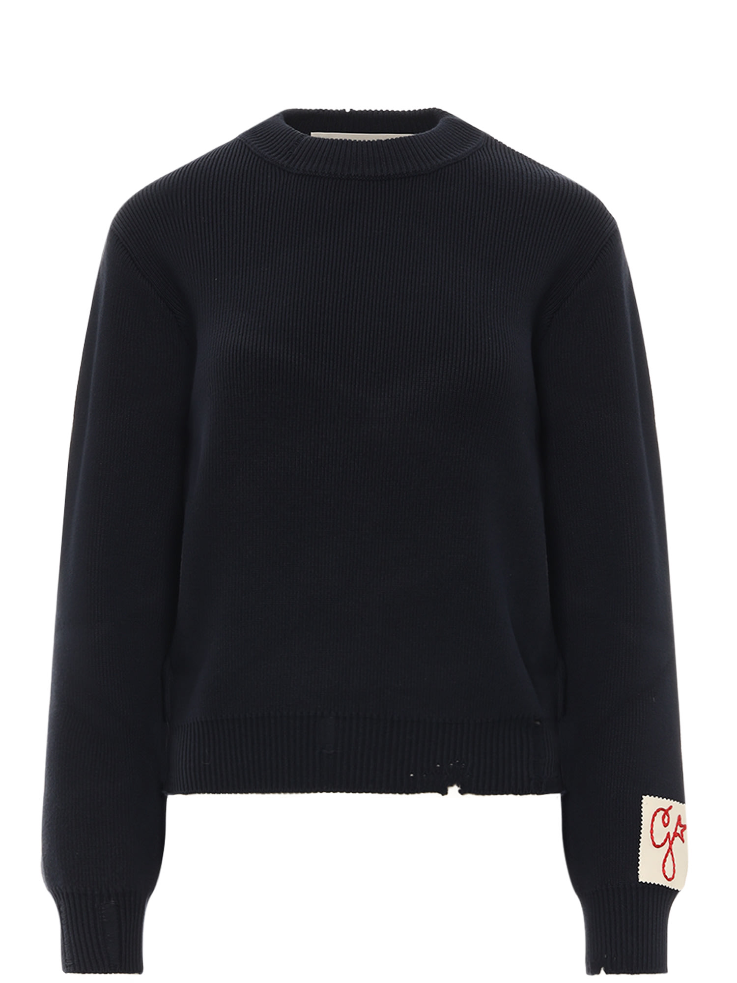 Shop Golden Goose Sweater In Blue