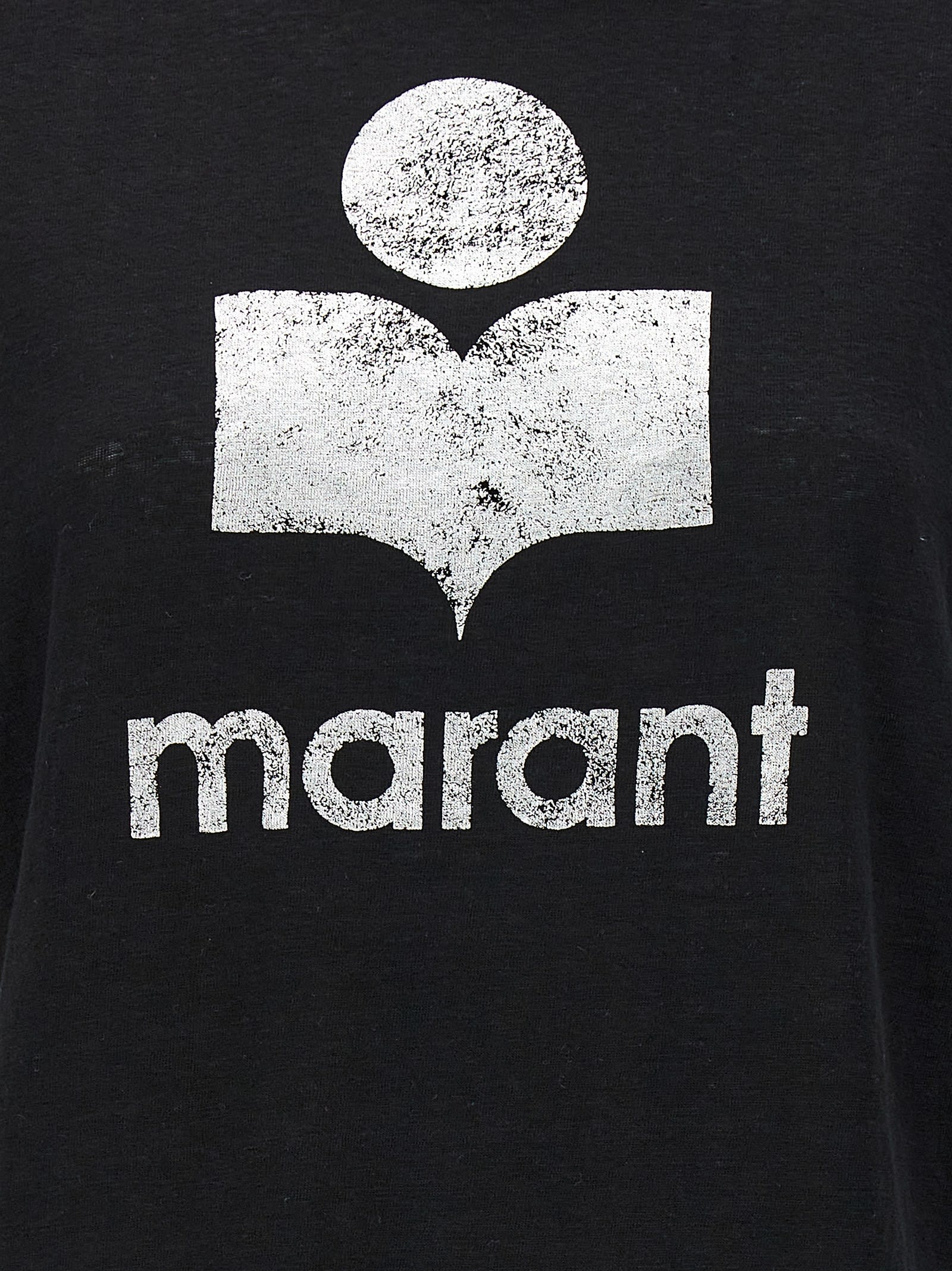 Shop Marant Etoile Zewel T-shirt In Black