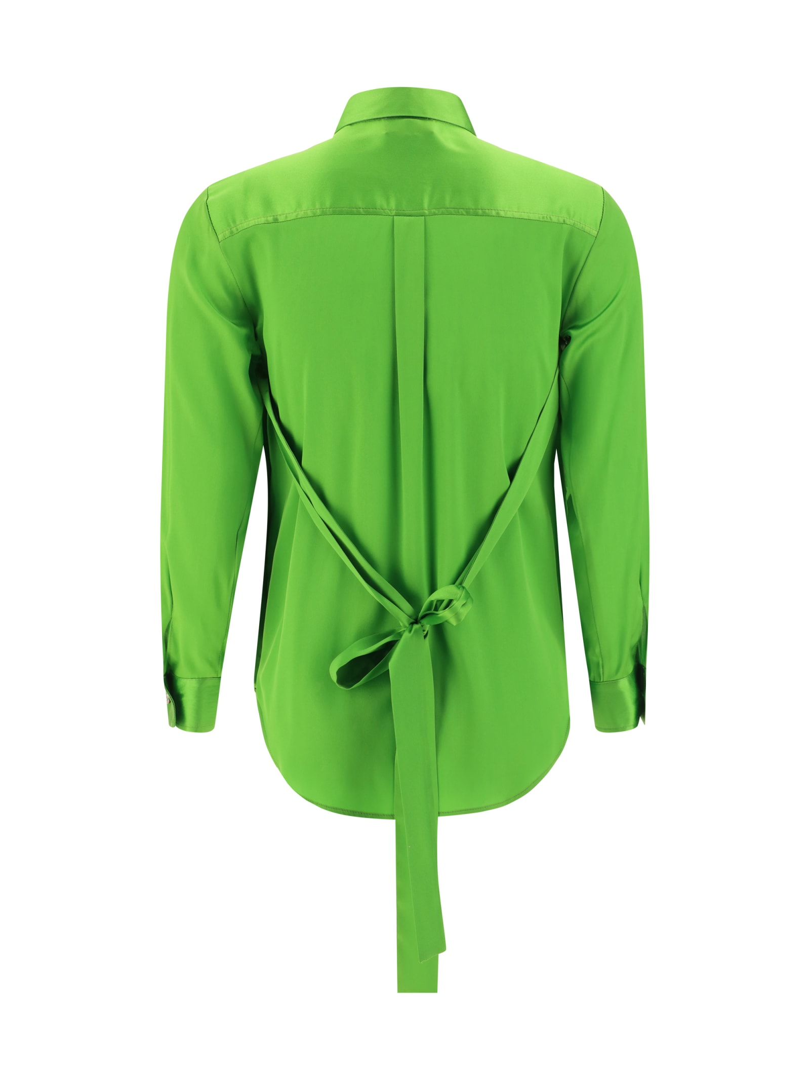 Shop Ella Shirt In Verde