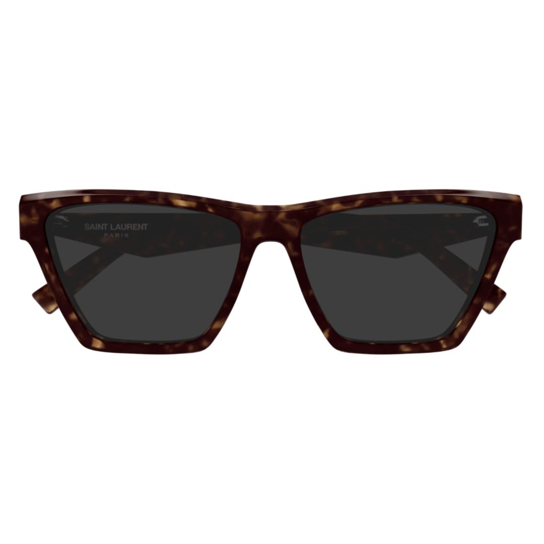 Saint Laurent Sl M103006 Havana Havana Grey In Brown